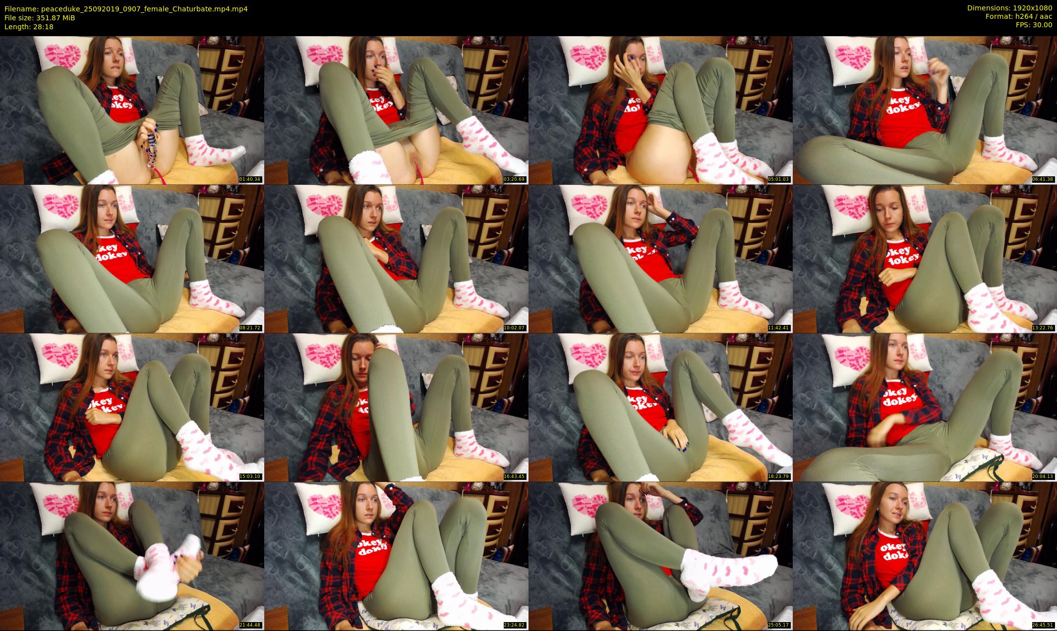 peaceduke — 29 minute Chaturbate female cam show recording, 1080p, Sep 25, 2019