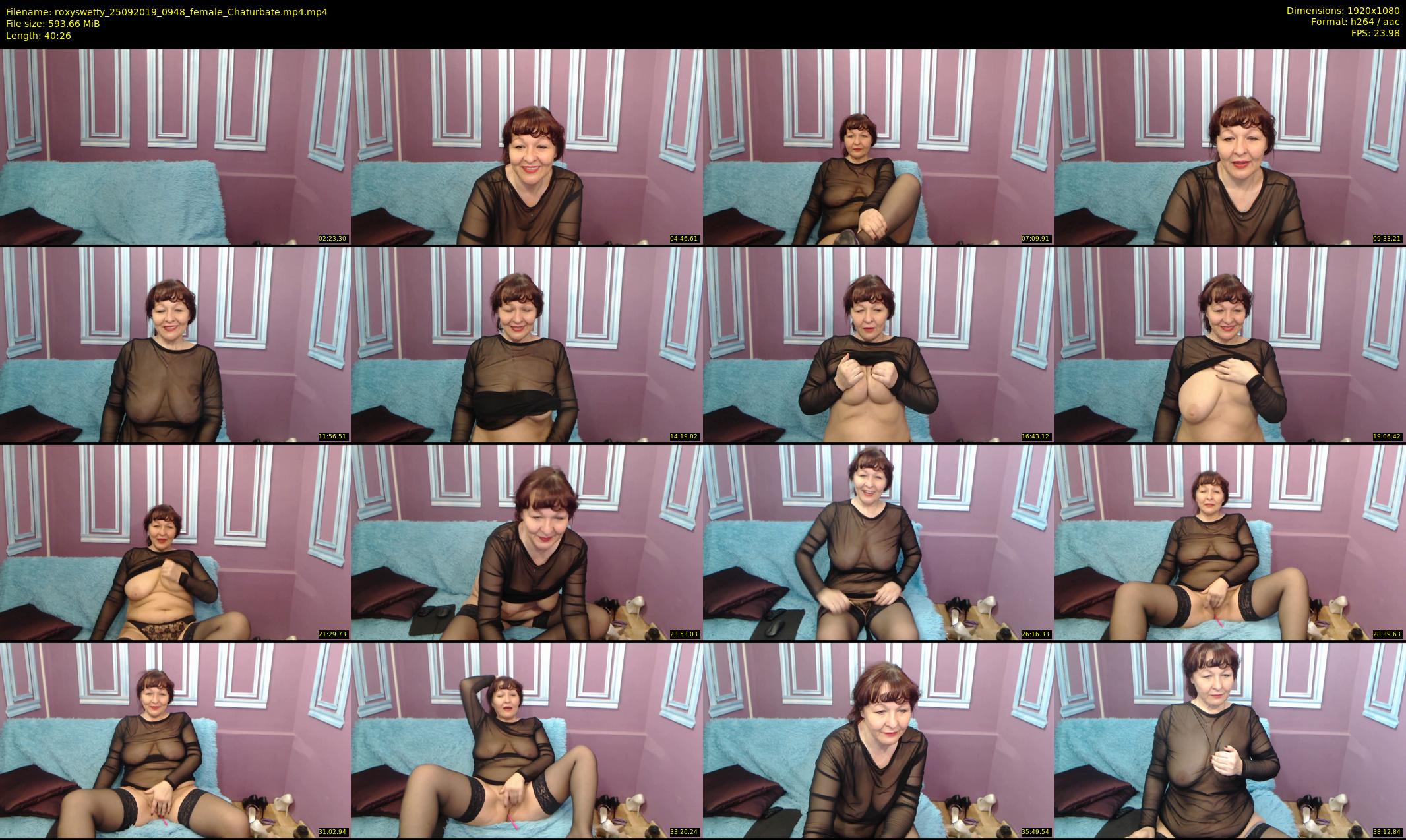 roxyswetty — 41 minute Chaturbate female cam show recording, 1080p, Sep 25, 2019