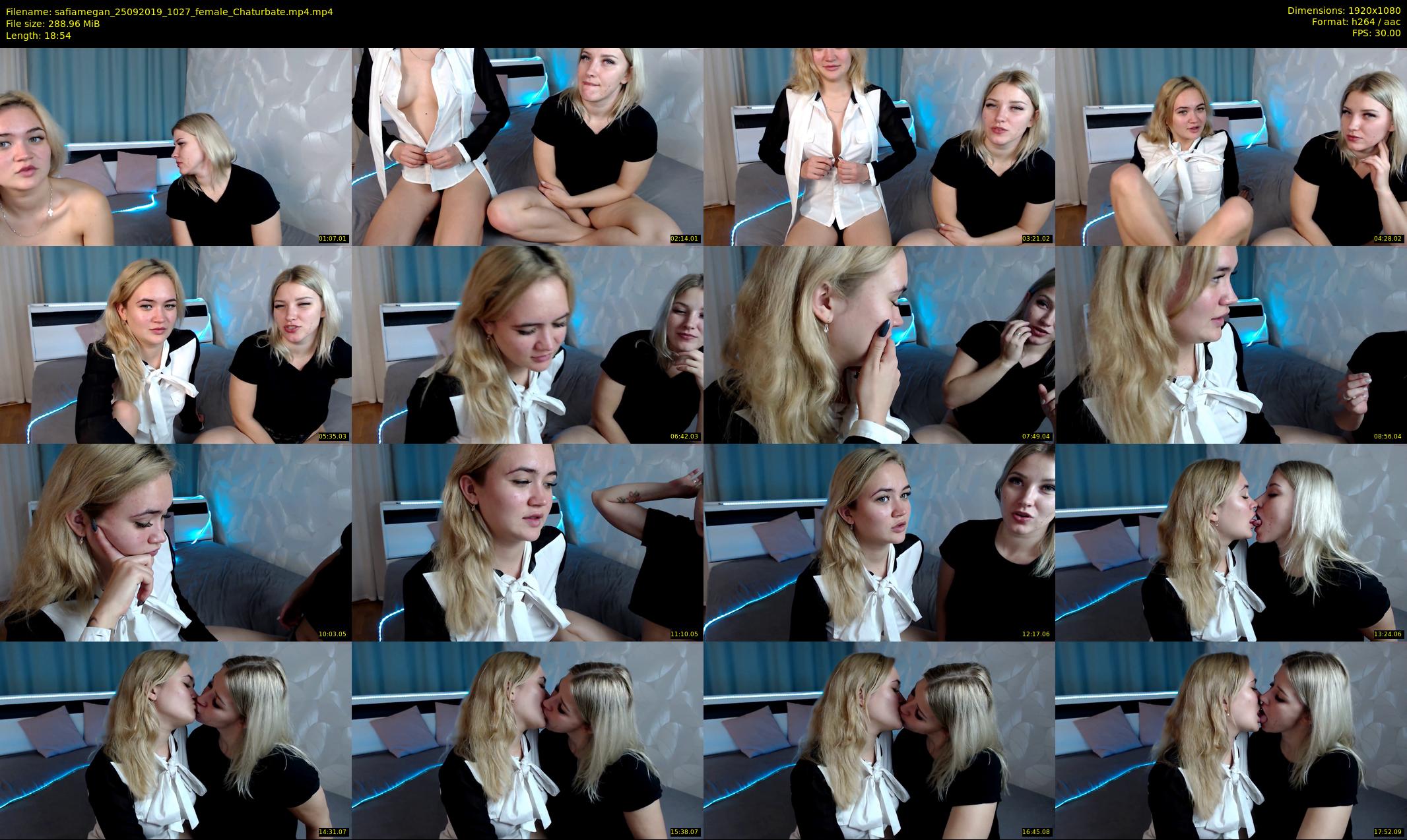 safiamegan — 19 minute Chaturbate couple cam show recording, 1080p, Sep 25, 2019