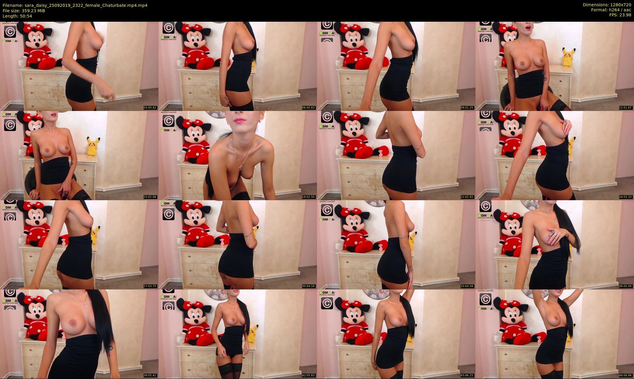 sara_daisy — 51 minute Chaturbate female cam show recording, 720p, Sep 25, 2019