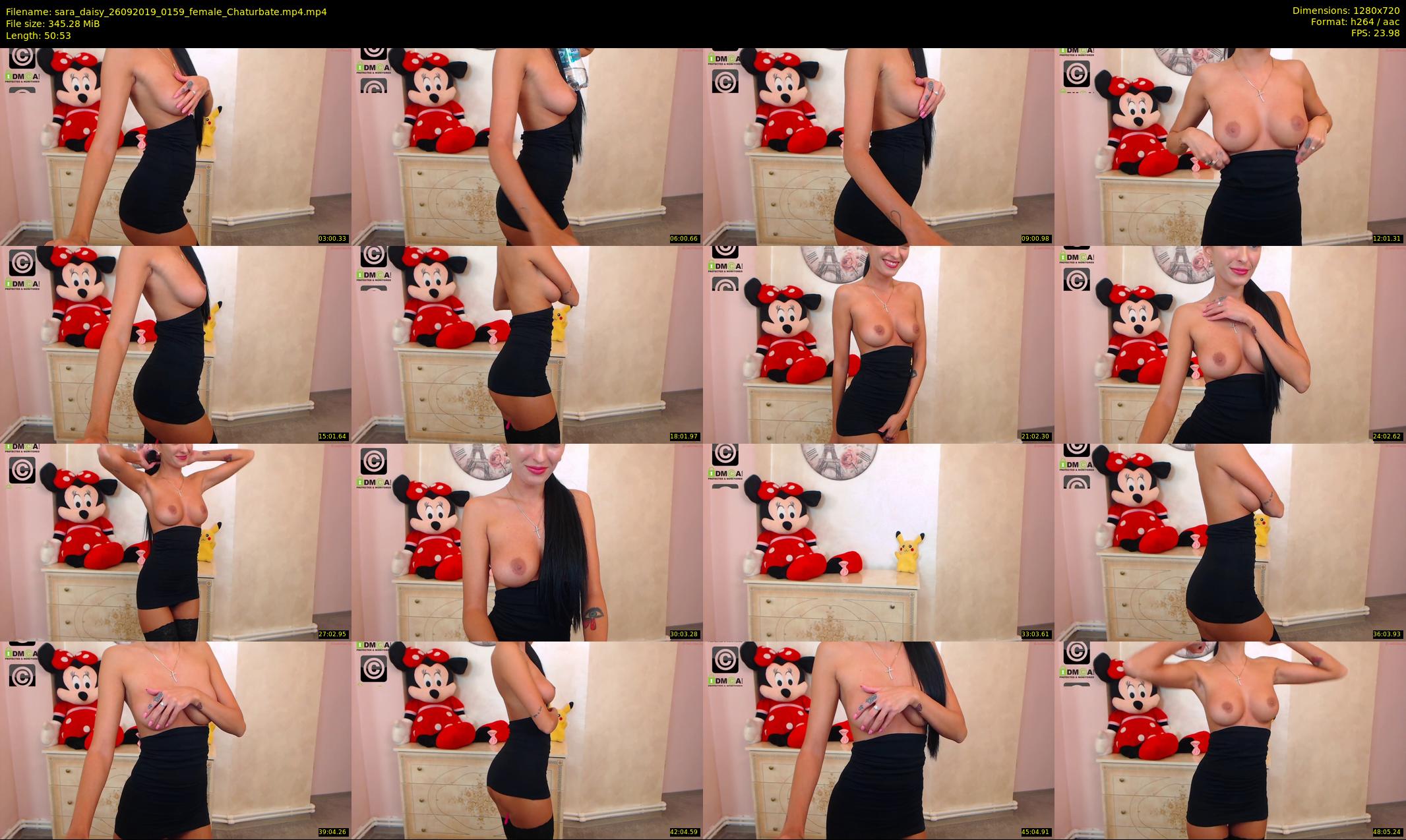 sara_daisy — 51 minute Chaturbate female cam show recording, 720p, Sep 26, 2019