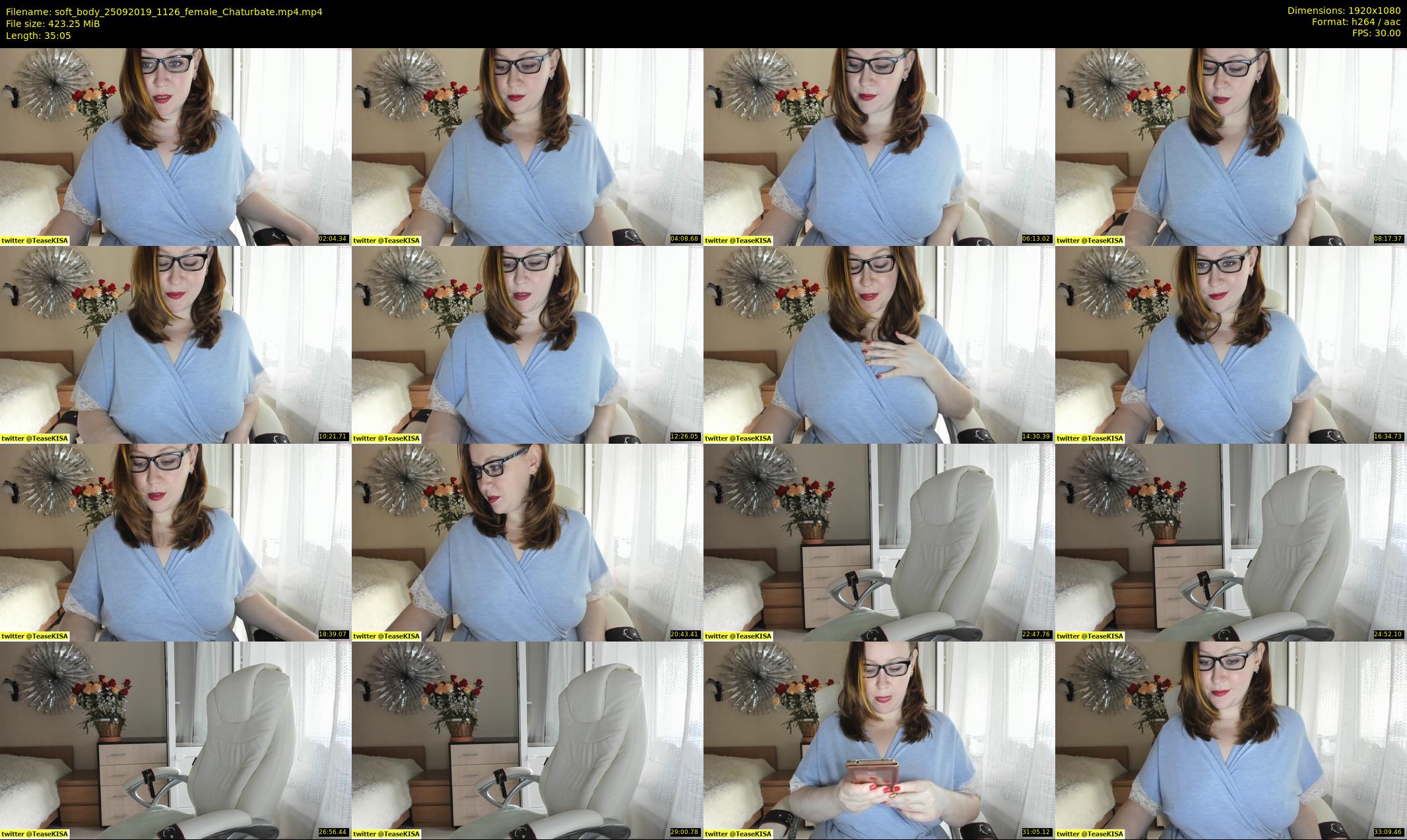 soft_body — 36 minute Chaturbate female cam show recording, 1080p, Sep 25, 2019