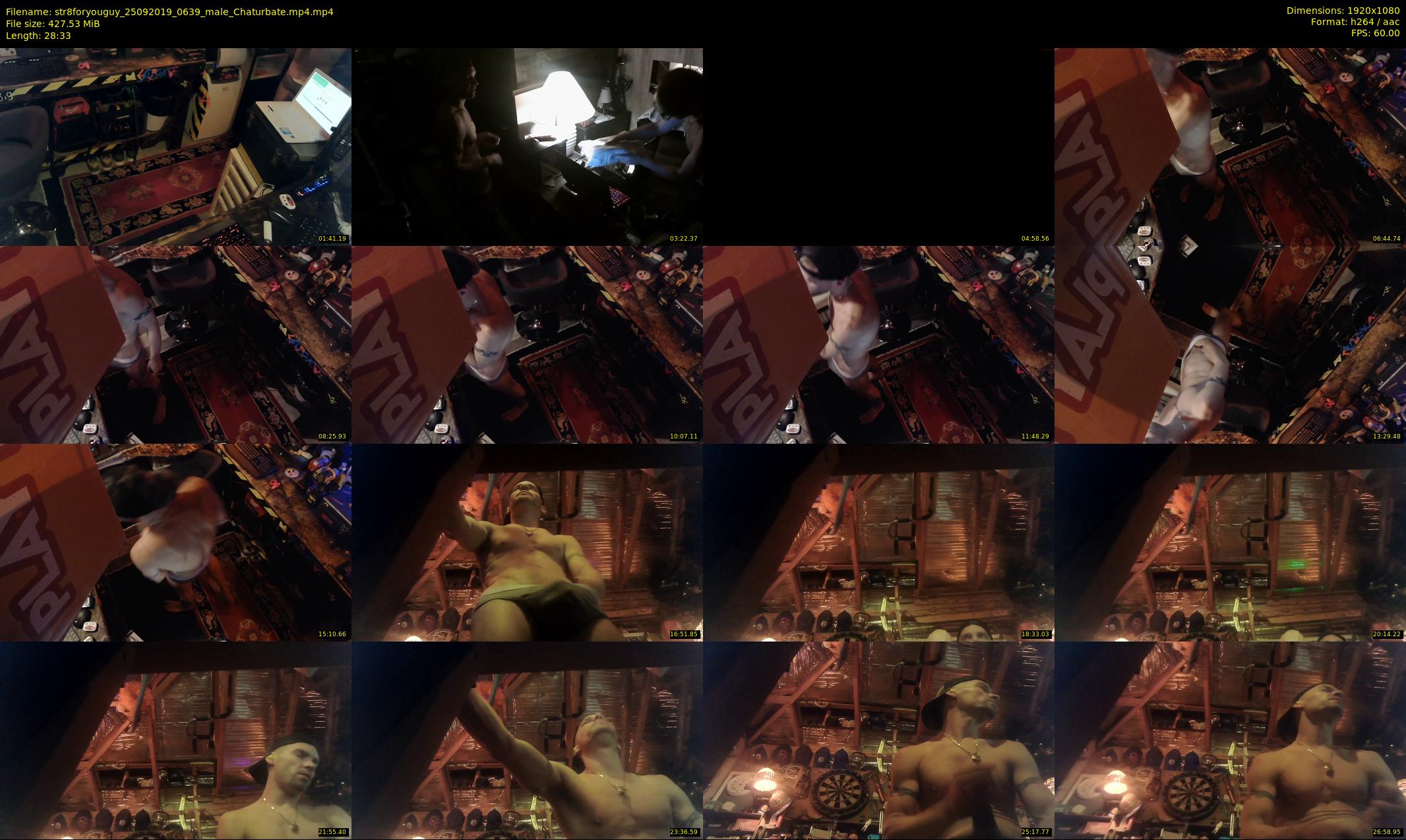 str8foryouguy — 29 minute Chaturbate male cam show recording, 1080p, Sep 25, 2019