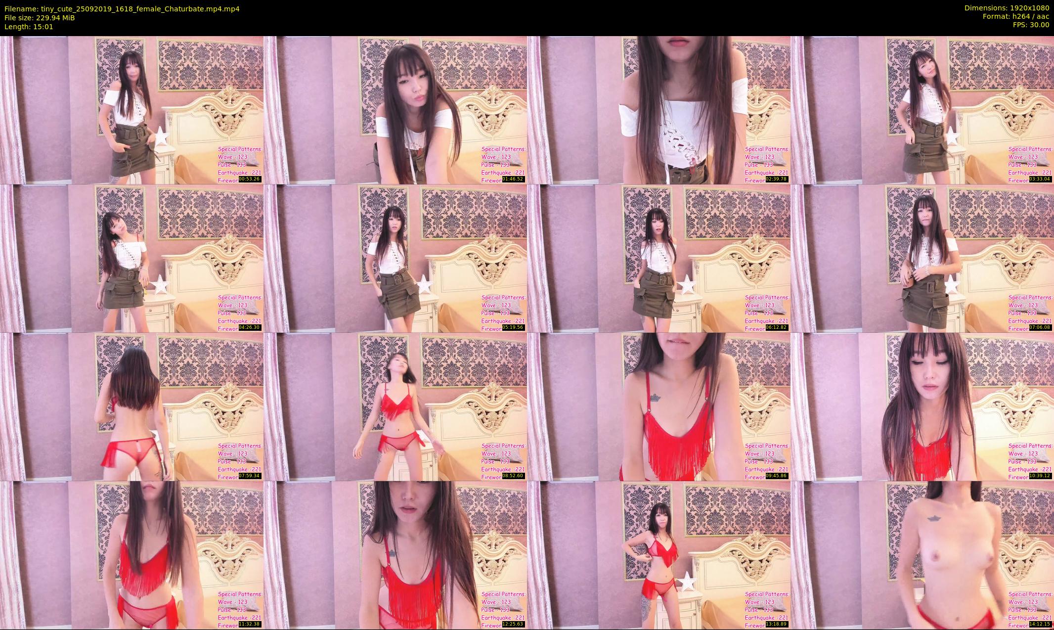 tiny_cute — 16 minute Chaturbate female cam show recording, 1080p, Sep 25, 2019