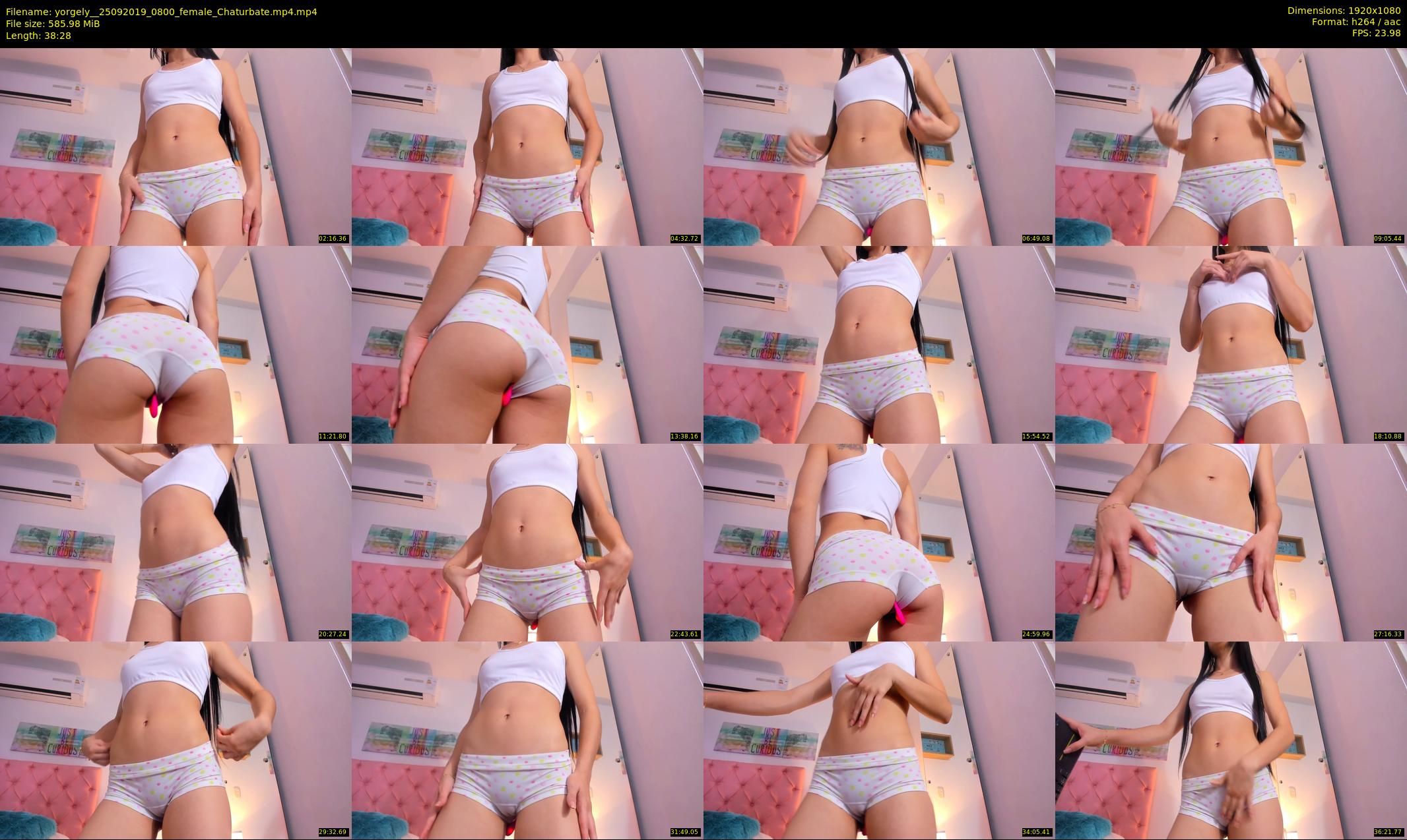 yorgely_ — 39 minute Chaturbate female cam show recording, 1080p, Sep 25, 2019