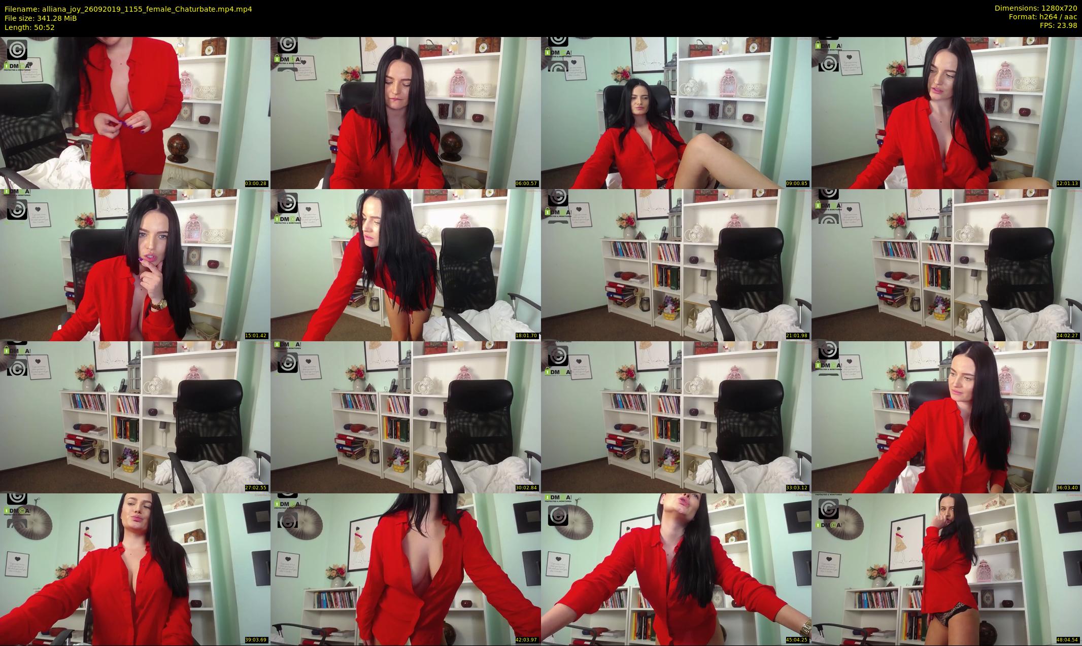 alliana_joy — 51 minute Chaturbate female cam show recording, 720p, Sep 26, 2019