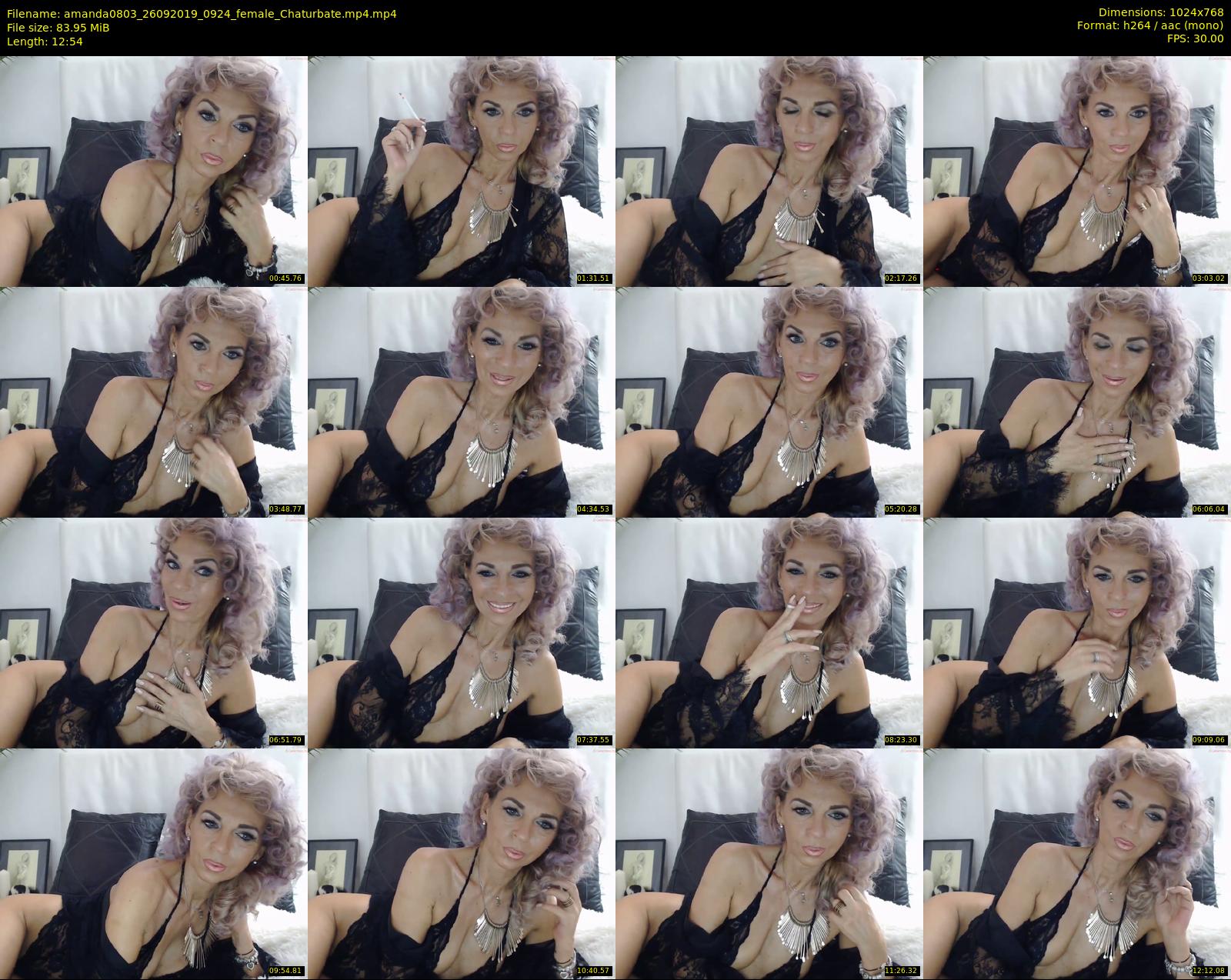 amanda0803 — 13 minute Chaturbate female cam show recording, 720p, Sep 26, 2019