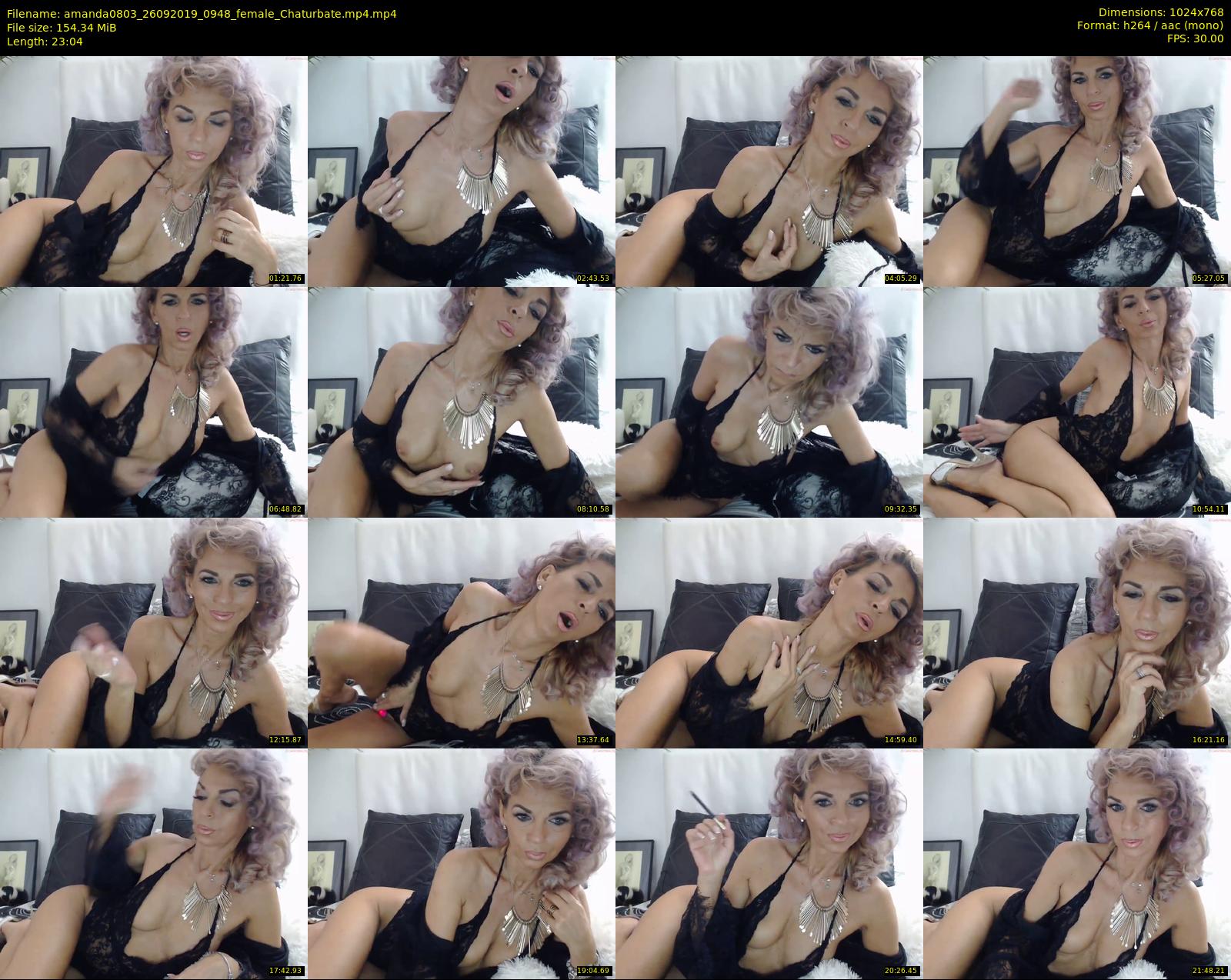 amanda0803 — 24 minute Chaturbate female cam show recording, 720p, Sep 26, 2019