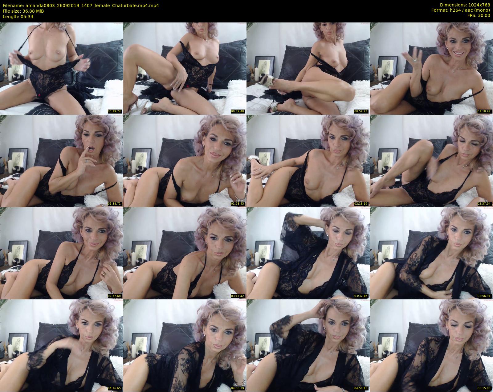 amanda0803 — 6 minute Chaturbate female cam show recording, 720p, Sep 26, 2019