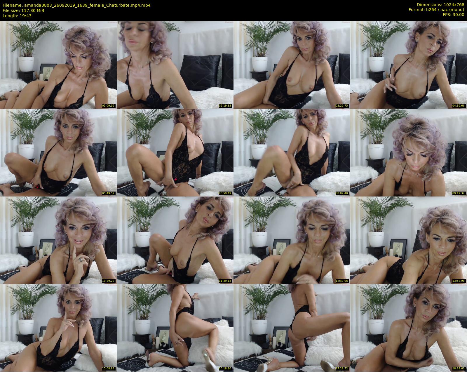 amanda0803 — 20 minute Chaturbate female cam show recording, 720p, Sep 26, 2019