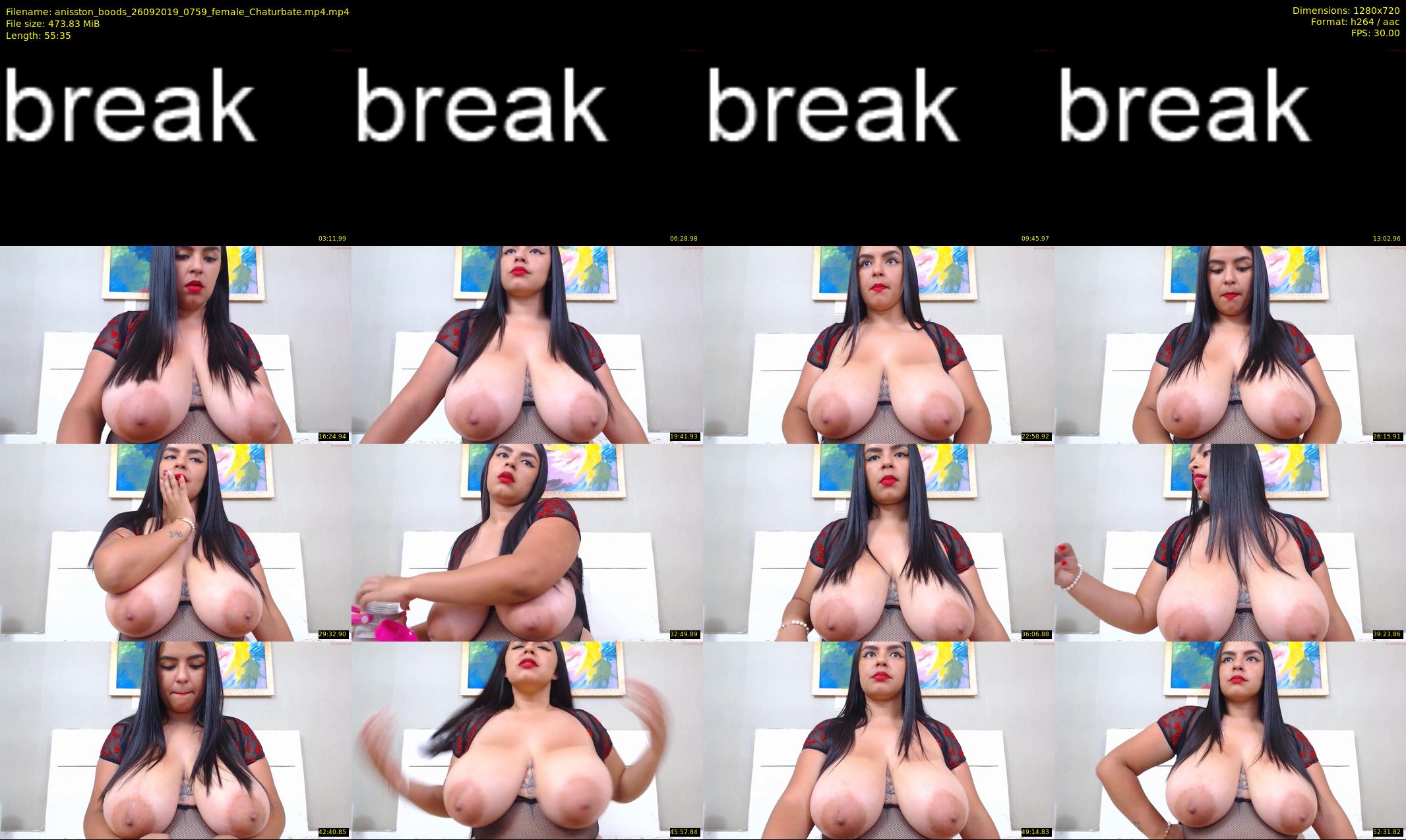 anisston_boods — 56 minute Chaturbate female cam show recording, 720p, Sep 26, 2019