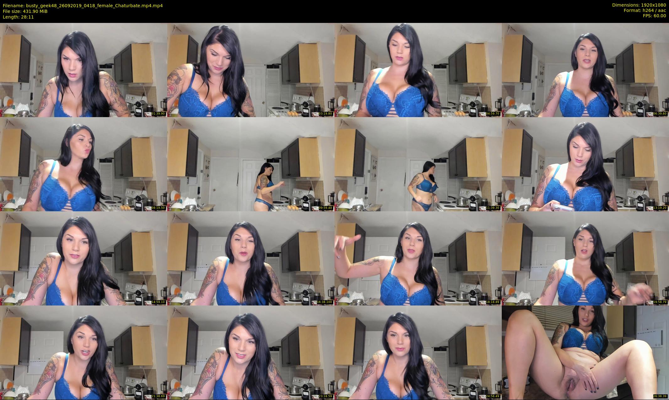 busty_geek48 — 29 minute Chaturbate female cam show recording, 1080p, Sep 26, 2019