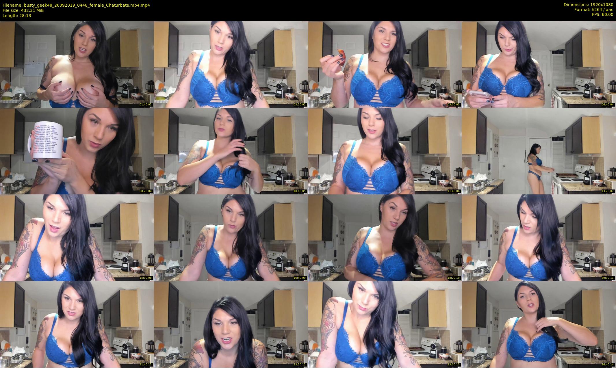 busty_geek48 — 29 minute Chaturbate female cam show recording, 1080p, Sep 26, 2019