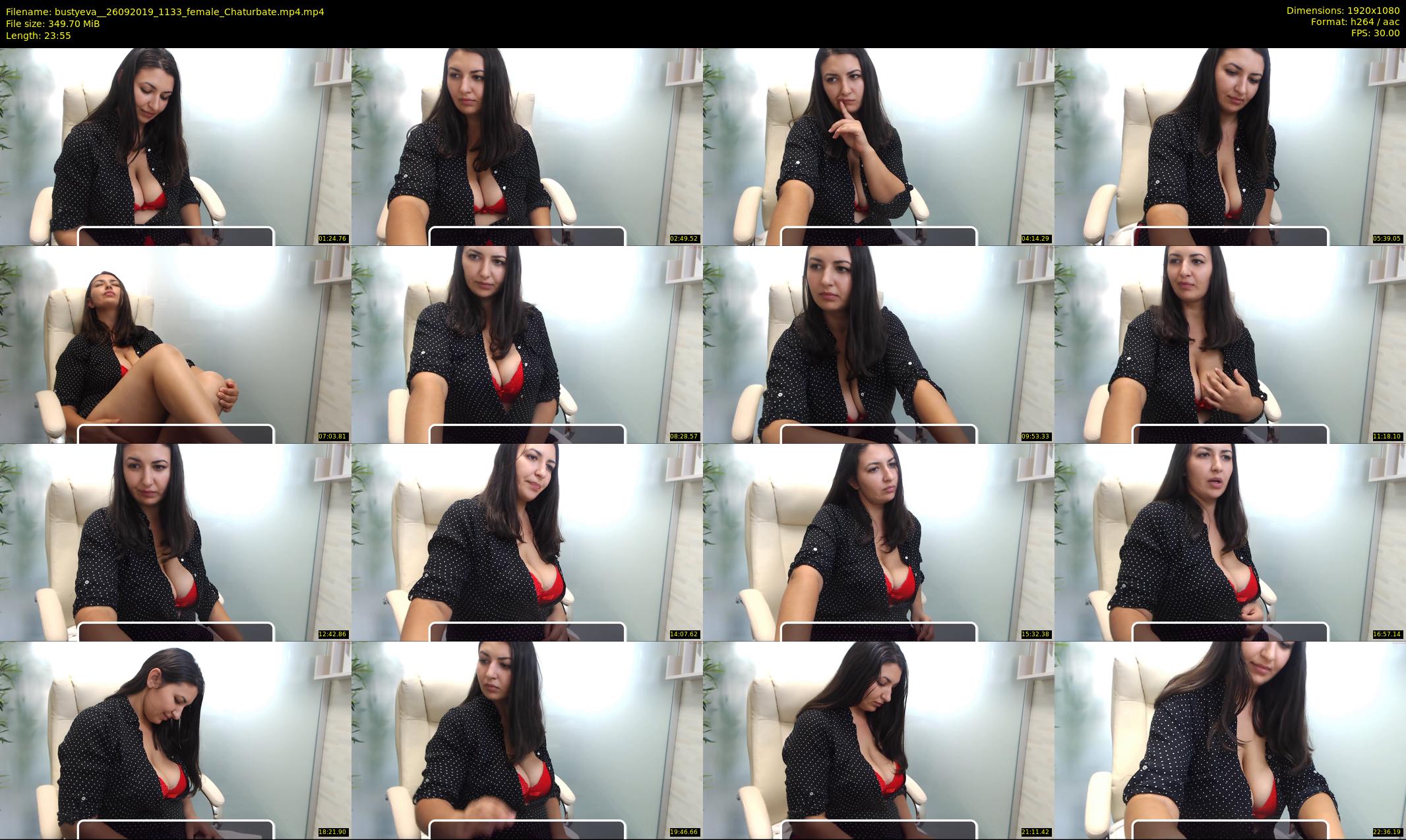 bustyeva_ — 24 minute Chaturbate female cam show recording, 1080p, Sep 26, 2019