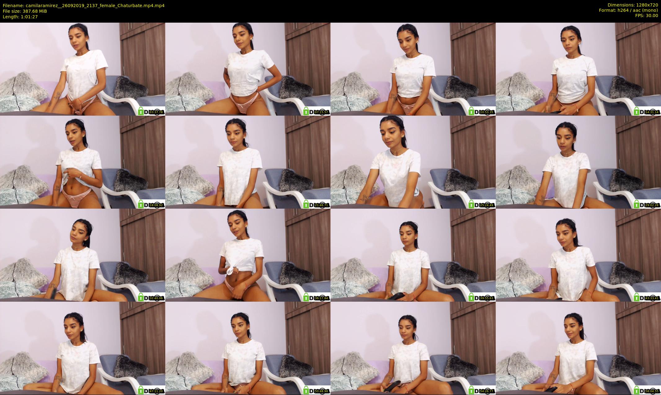 camilaramirez_ — 62 minute Chaturbate female cam show recording, 720p, Sep 26, 2019