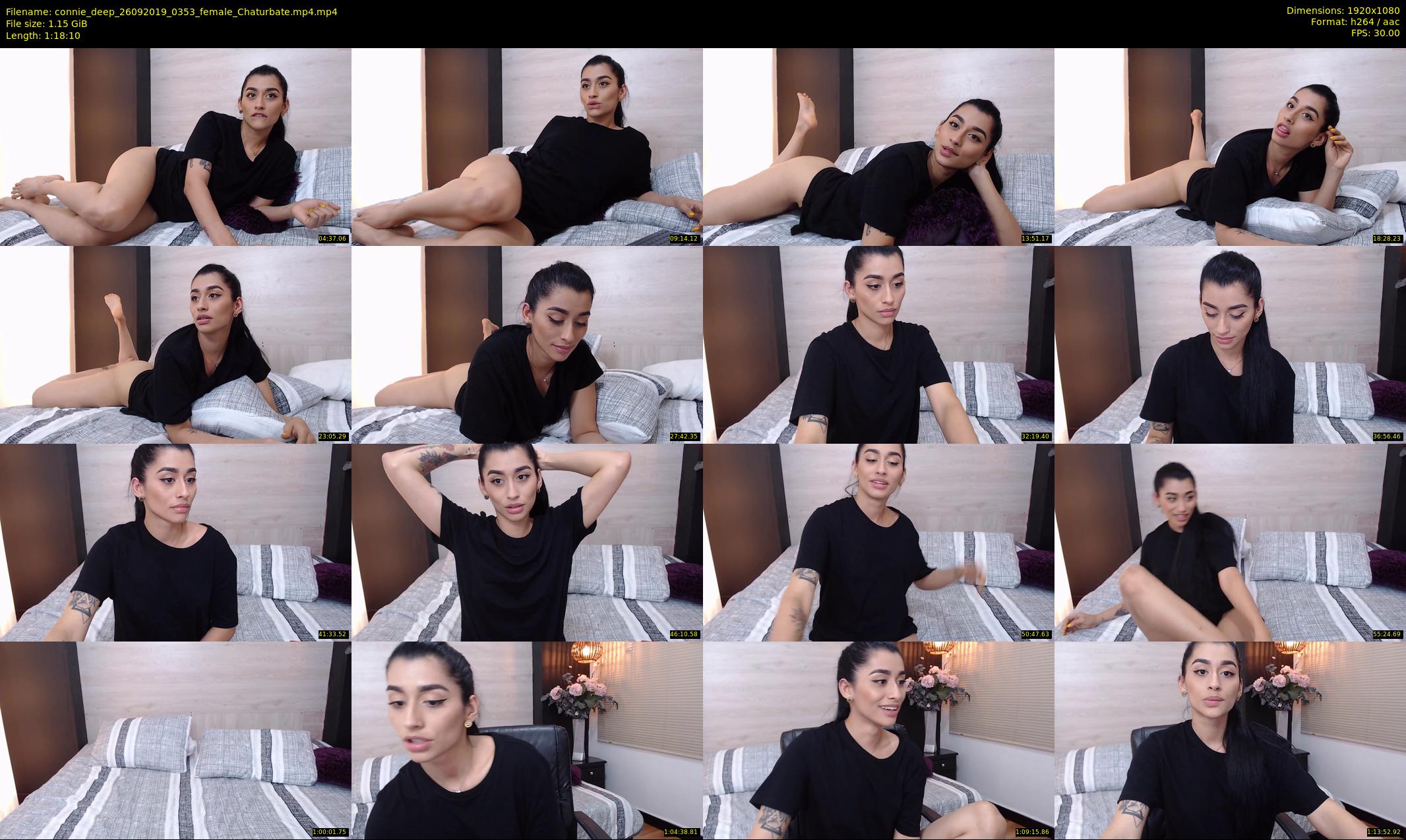 connie_deep — 79 minute Chaturbate female cam show recording, 1080p, Sep 26, 2019