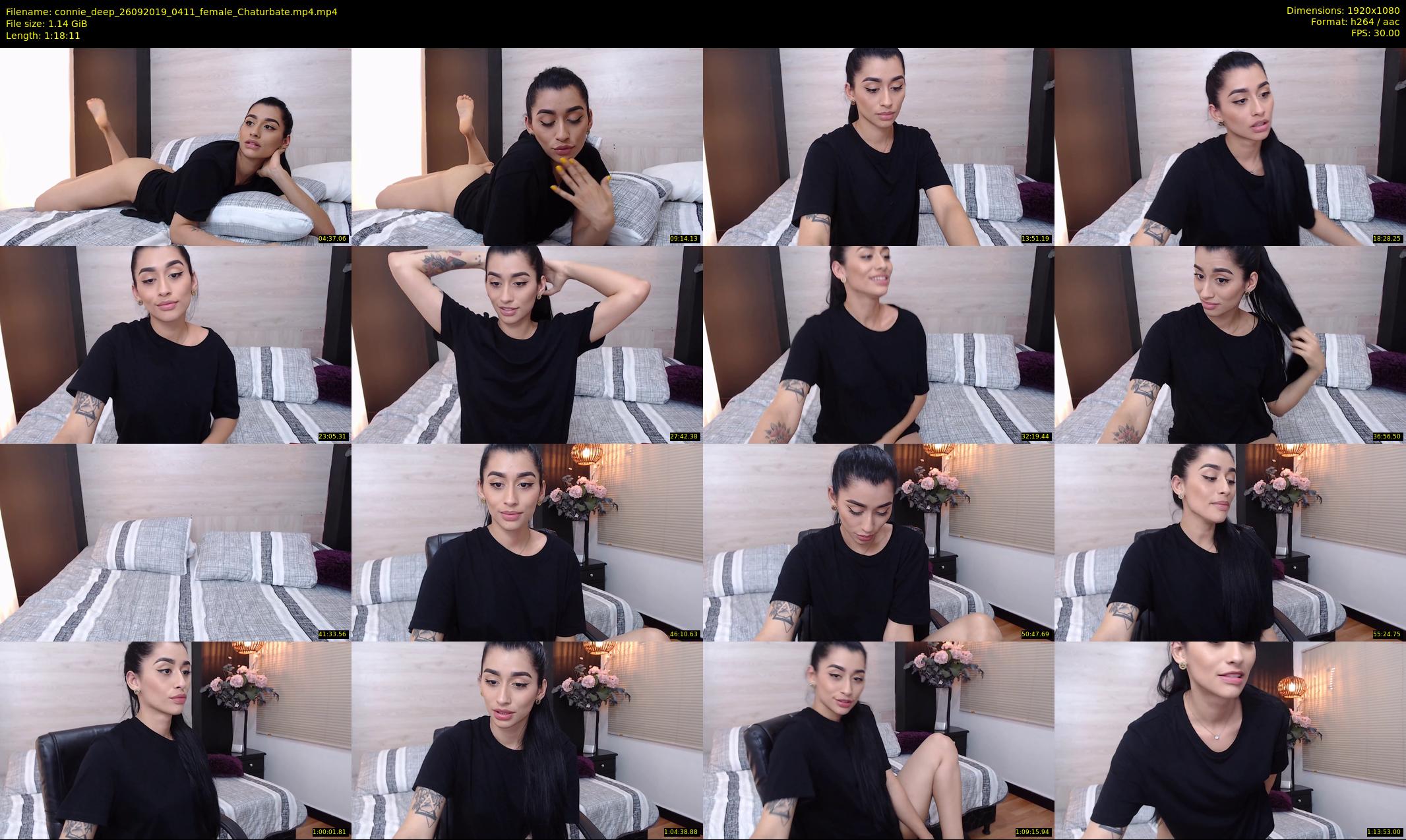 connie_deep — 79 minute Chaturbate female cam show recording, 1080p, Sep 26, 2019