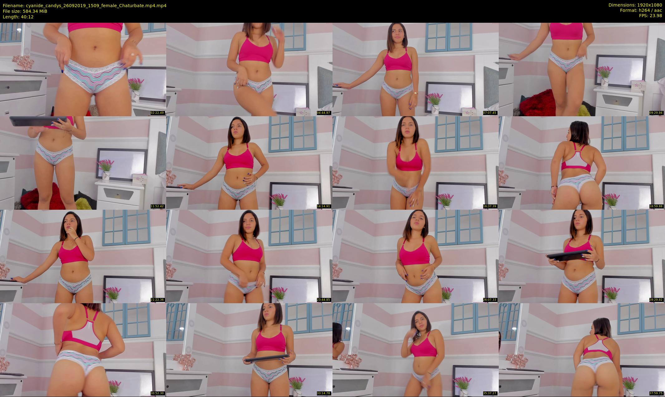 cyanide_candys — 41 minute Chaturbate female cam show recording, 1080p, Sep 26, 2019