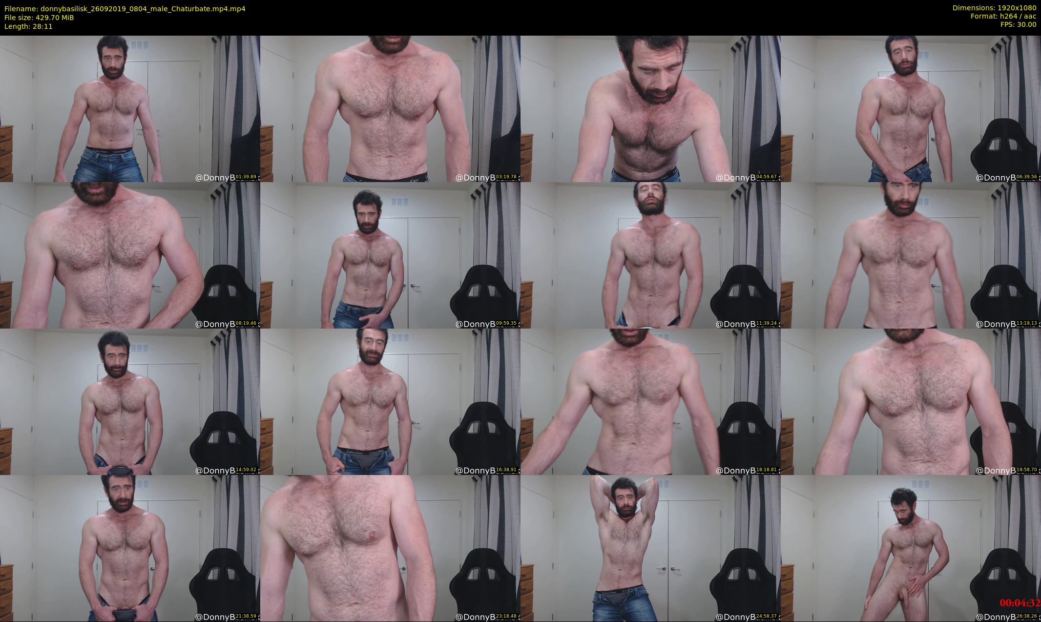 donnybasilisk — 29 minute Chaturbate male cam show recording, 1080p, Sep 26, 2019