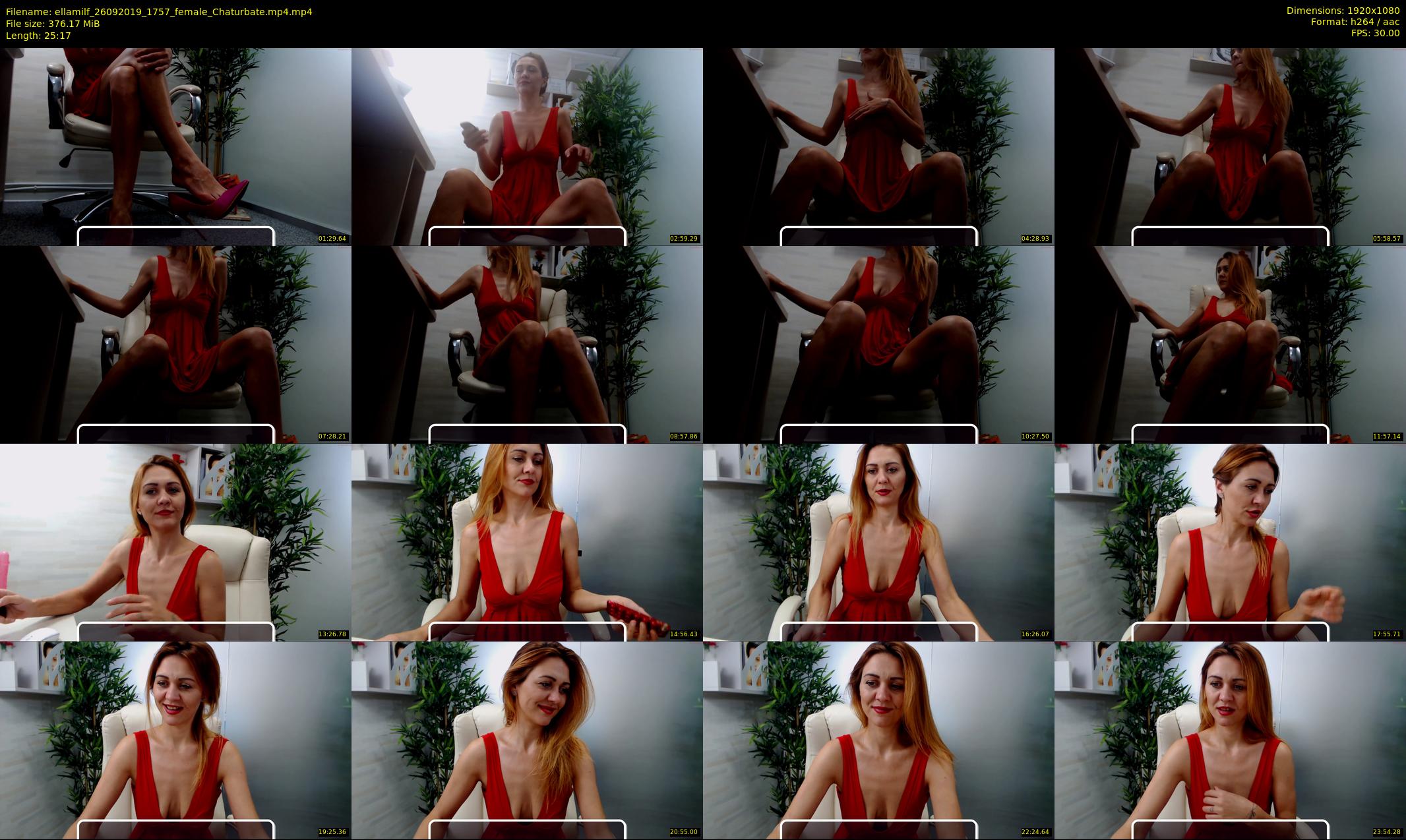 ellamilf — 26 minute Chaturbate female cam show recording, 1080p, Sep 26, 2019