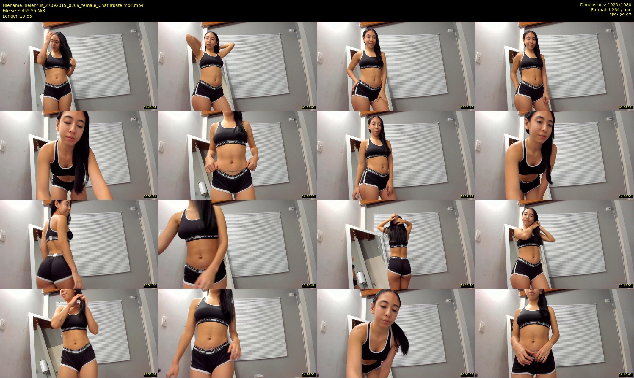 helenrus — 30 minute Chaturbate female cam show recording, 1080p, Sep 27, 2019