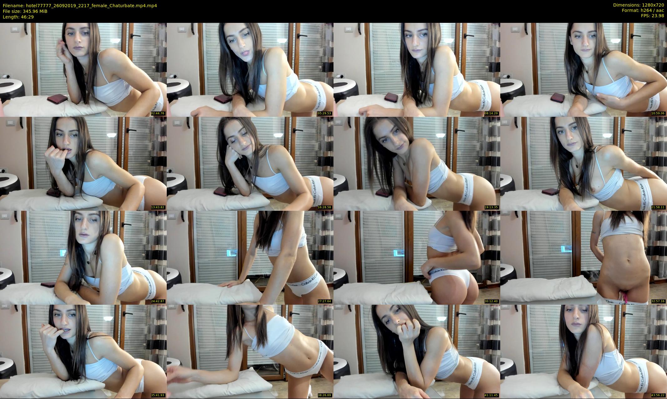 hotel77777 — 47 minute Chaturbate female cam show recording, 720p, Sep 26, 2019