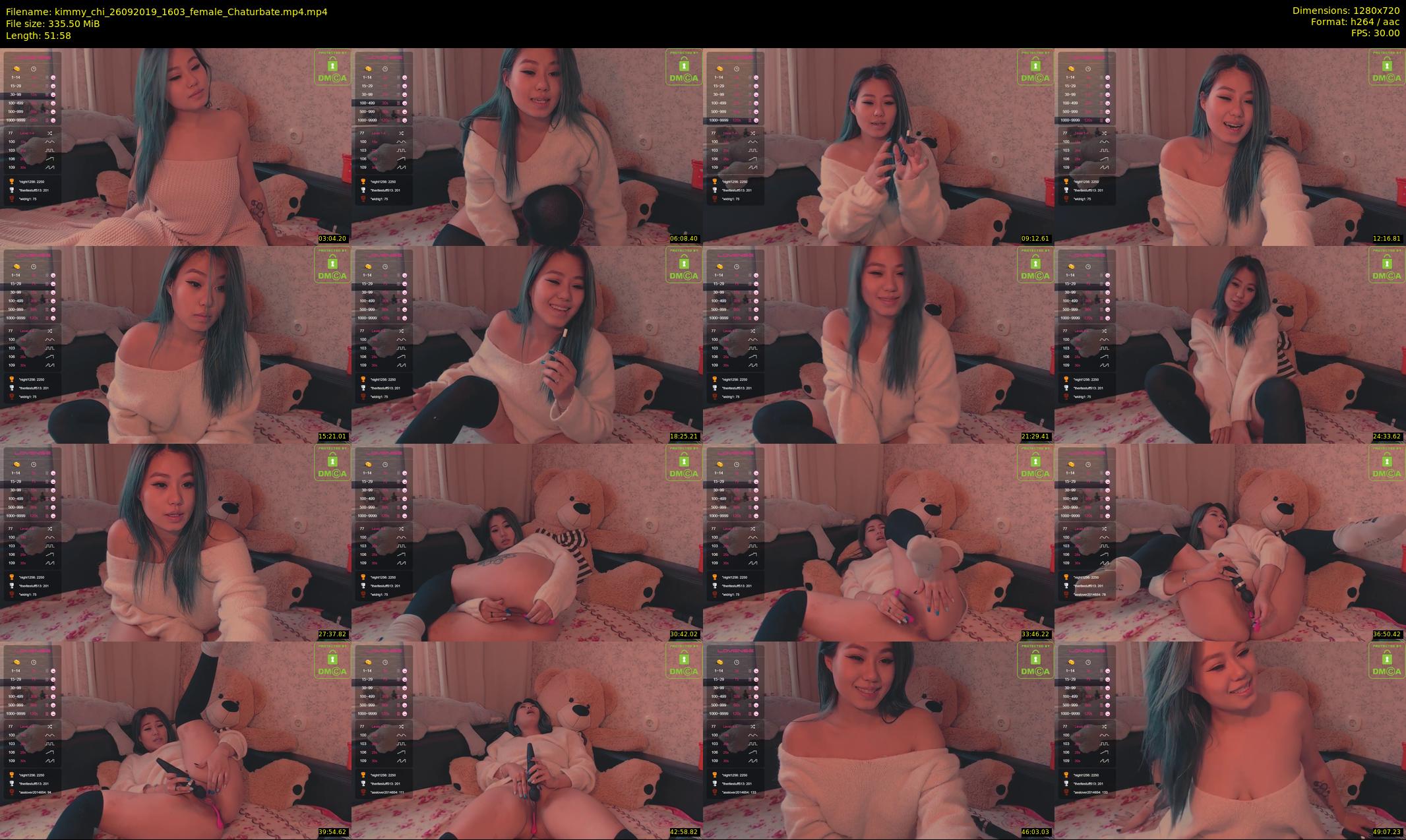 kimmy_chi — 52 minute Chaturbate female cam show recording, 720p, Sep 26, 2019