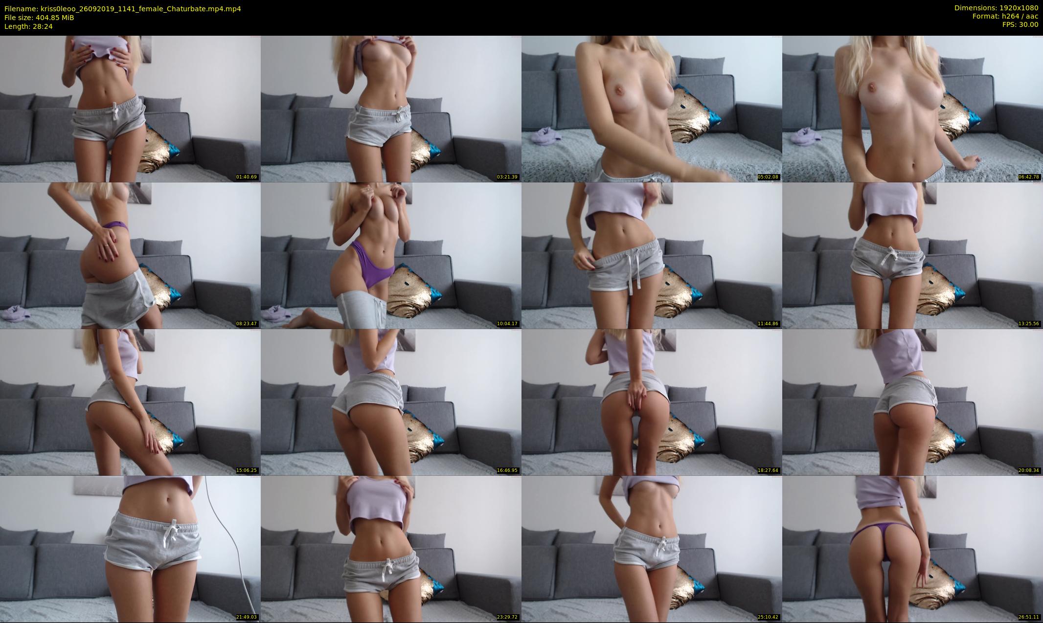 kriss0leoo — 29 minute Chaturbate couple cam show recording, 1080p, Sep 26, 2019
