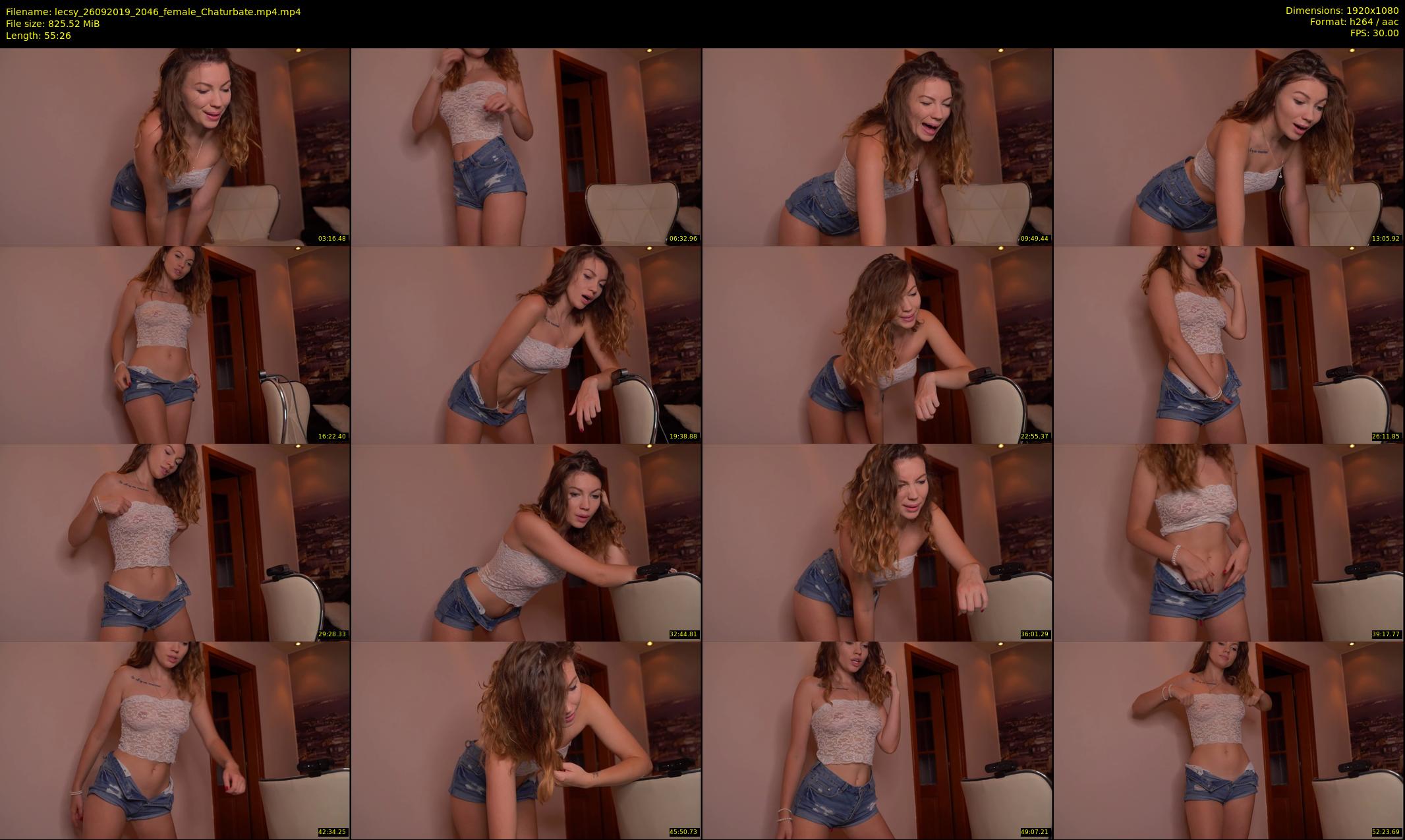 lecsy — 56 minute Chaturbate female cam show recording, 1080p, Sep 26, 2019