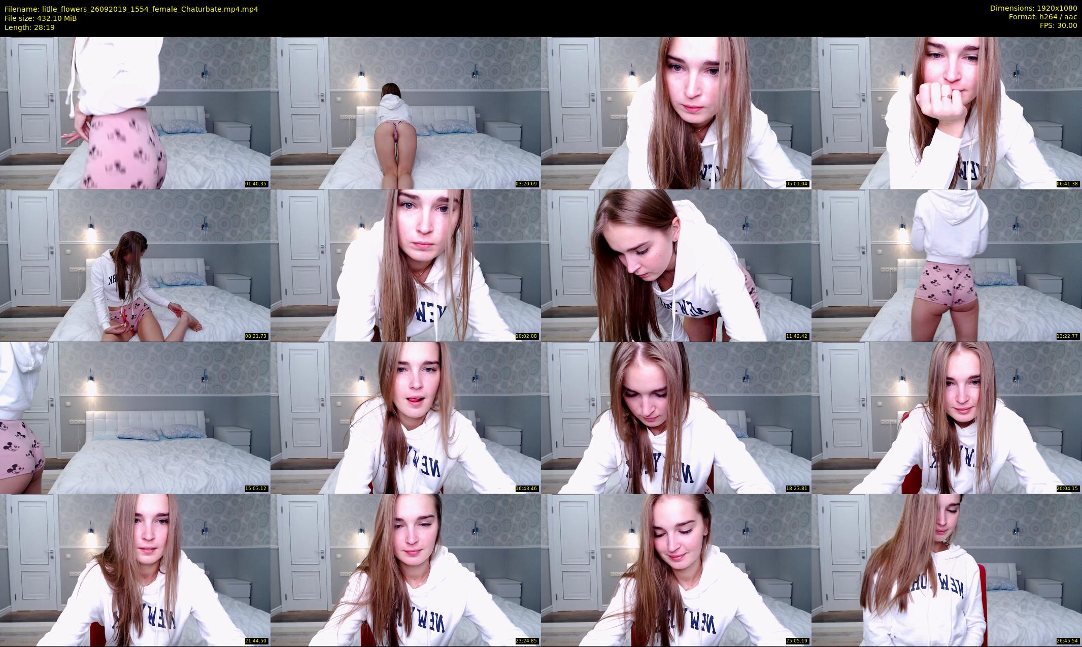 litlle_flowers — 29 minute Chaturbate female cam show recording, 1080p, Sep 26, 2019