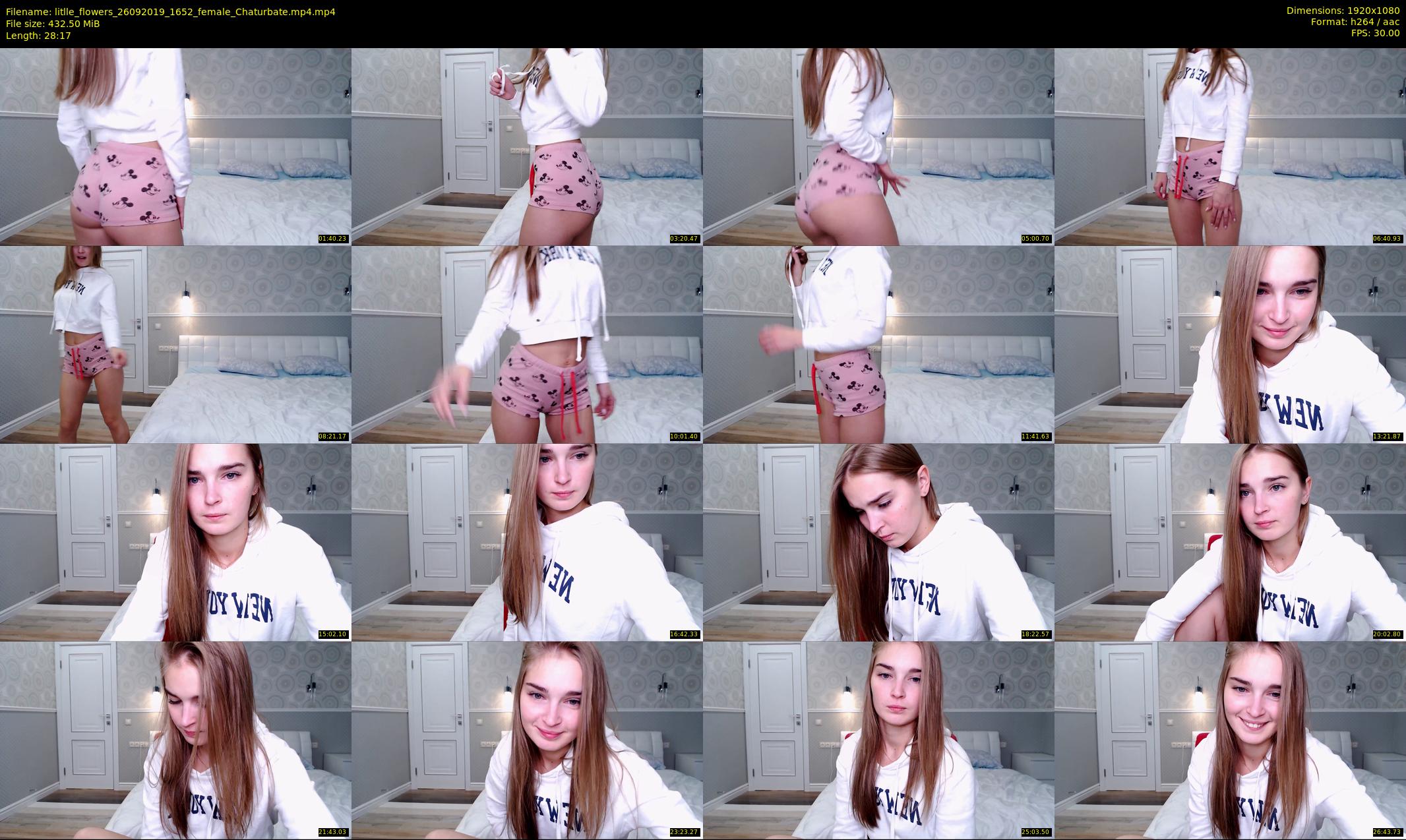 litlle_flowers — 29 minute Chaturbate female cam show recording, 1080p, Sep 26, 2019