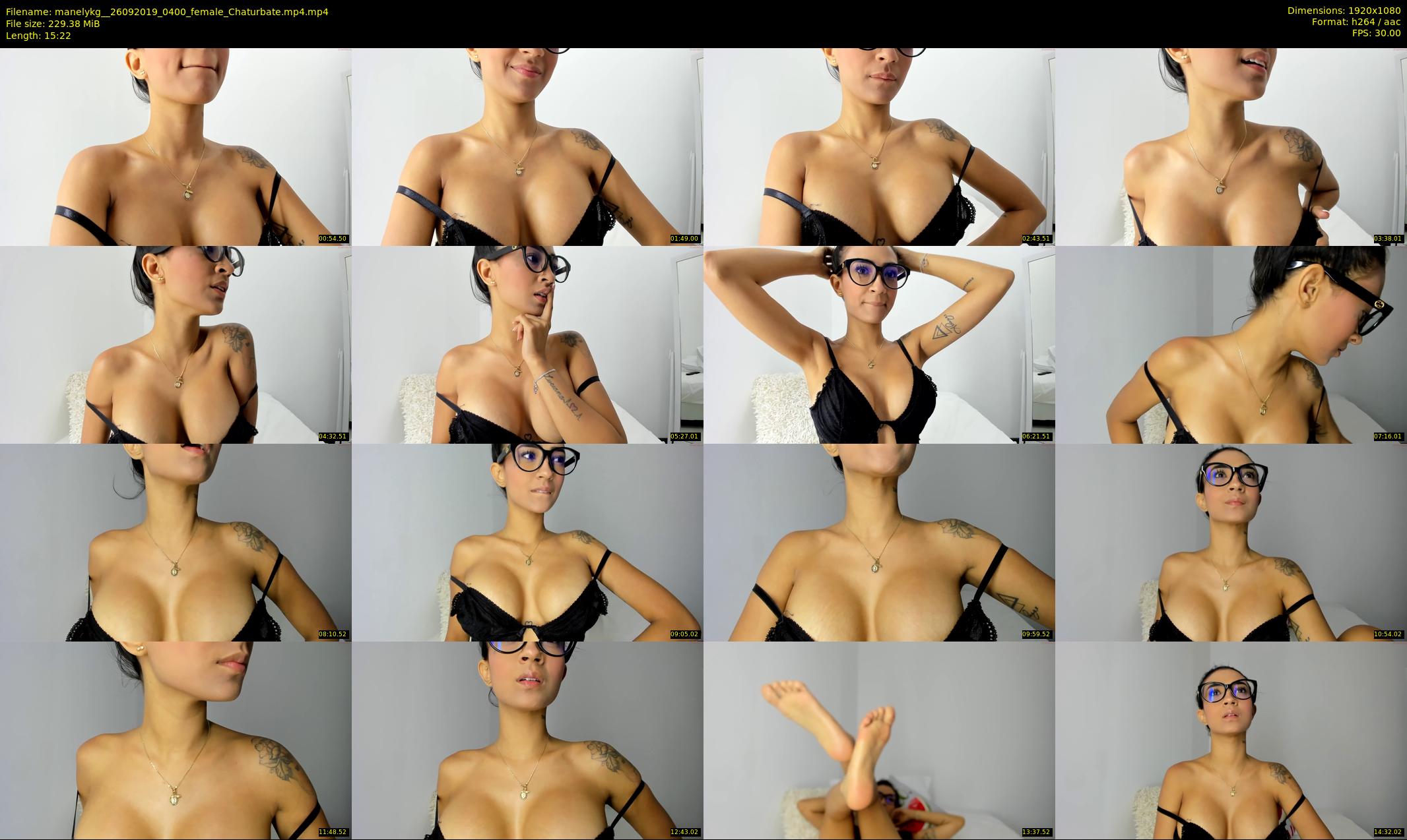 manelykg_ — 16 minute Chaturbate female cam show recording, 1080p, Sep 26, 2019