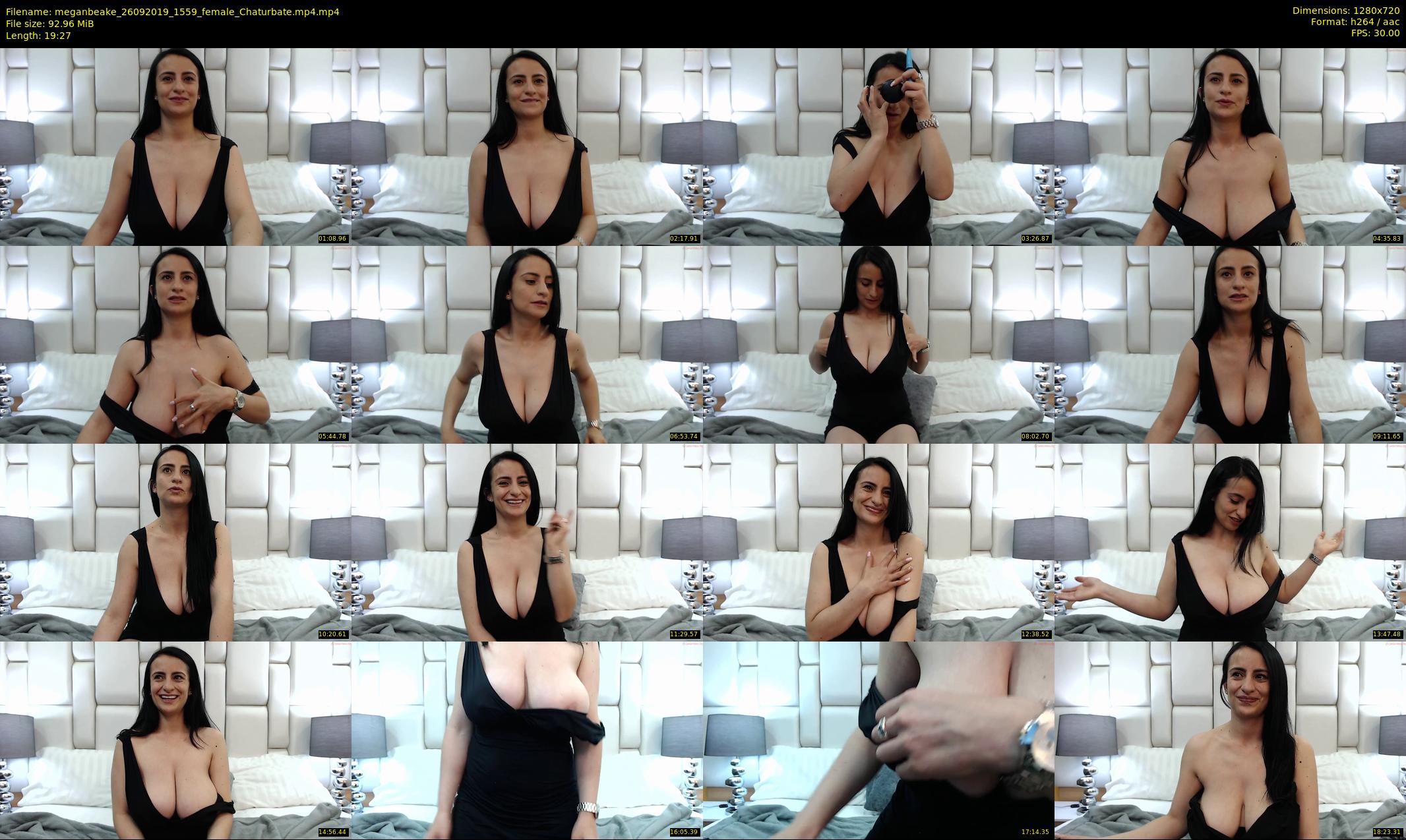 meganbeake — 20 minute Chaturbate female cam show recording, 720p, Sep 26, 2019