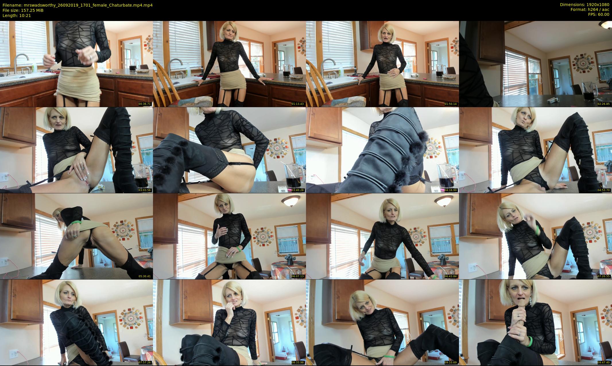 mrswadsworthy — 11 minute Chaturbate female cam show recording, 1080p, Sep 26, 2019