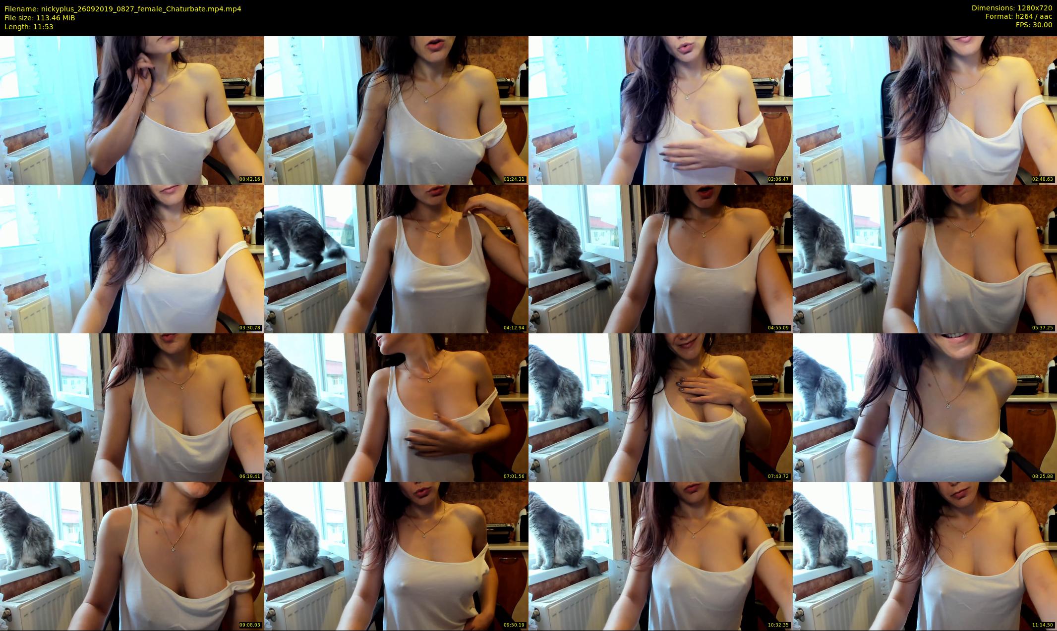 nickyplus — 12 minute Chaturbate couple cam show recording, 720p, Sep 26, 2019
