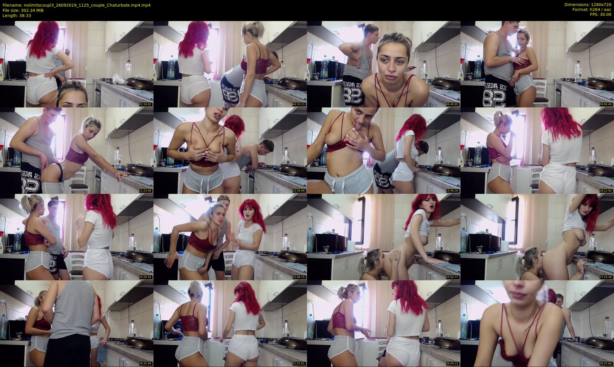 nolimitscoupl3 — 39 minute Chaturbate couple cam show recording, 720p, Sep 26, 2019