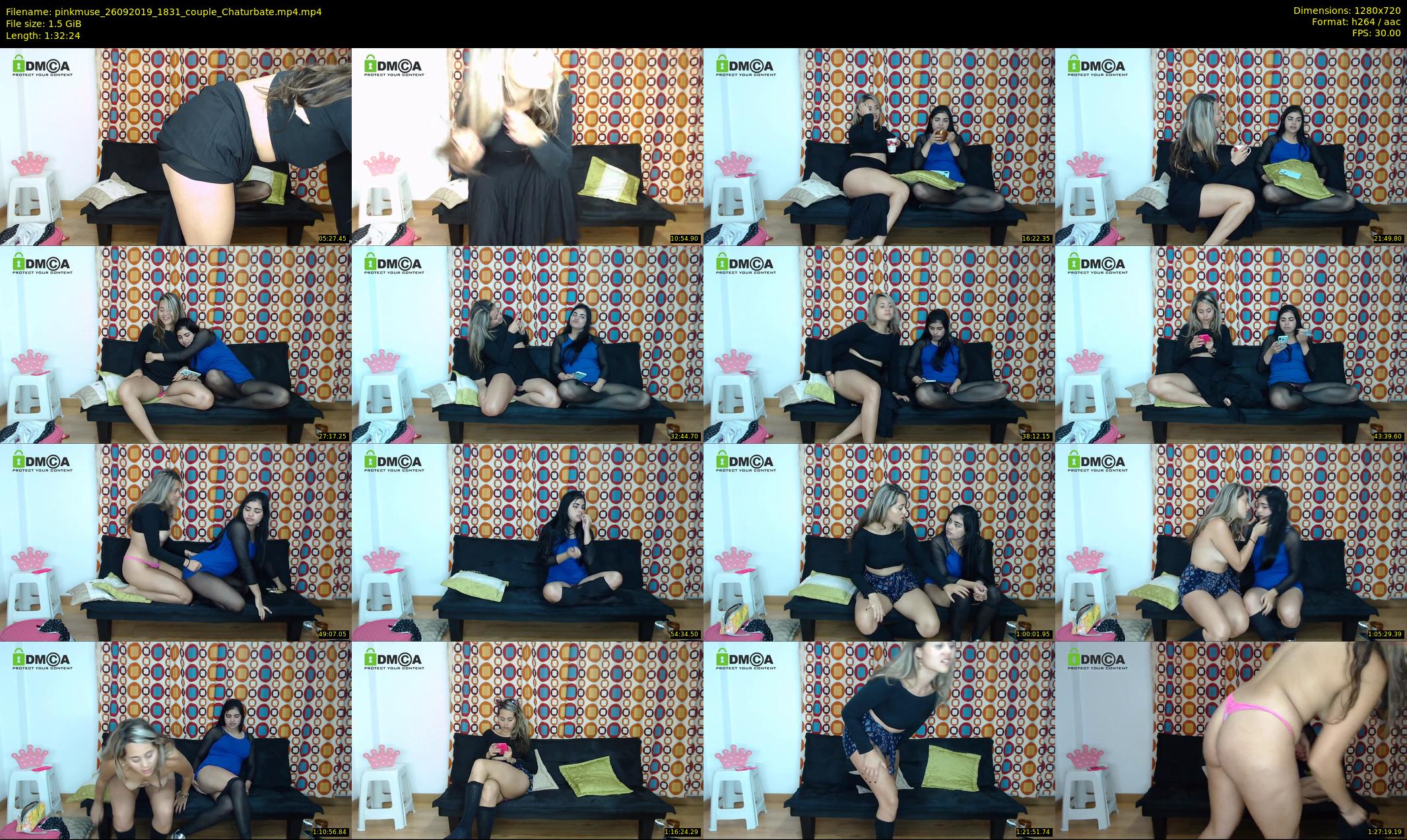 pinkmuse — 93 minute Chaturbate couple cam show recording, 720p, Sep 26, 2019
