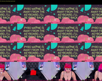 pyrowayne — 43 minute Chaturbate female cam show recording, 720p, Sep 27, 2019
