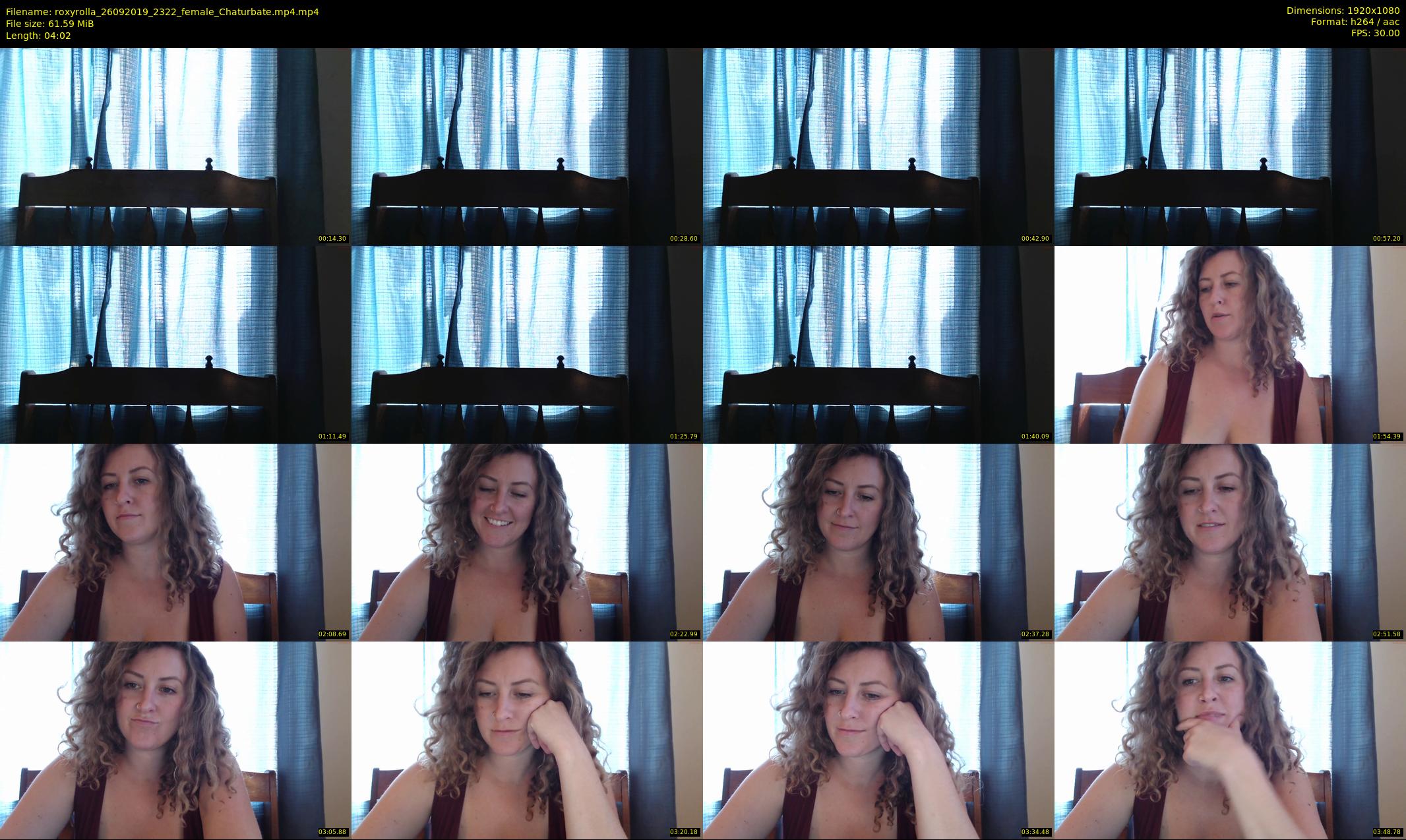 roxyrolla — 5 minute Chaturbate female cam show recording, 1080p, Sep 26, 2019
