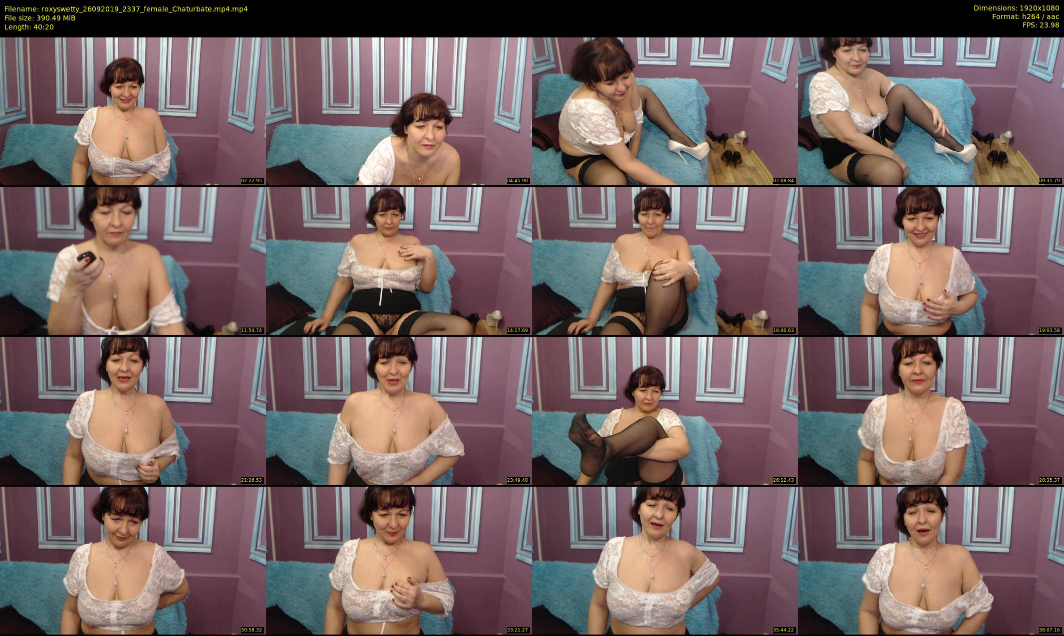 roxyswetty — 41 minute Chaturbate female cam show recording, 1080p, Sep 26, 2019