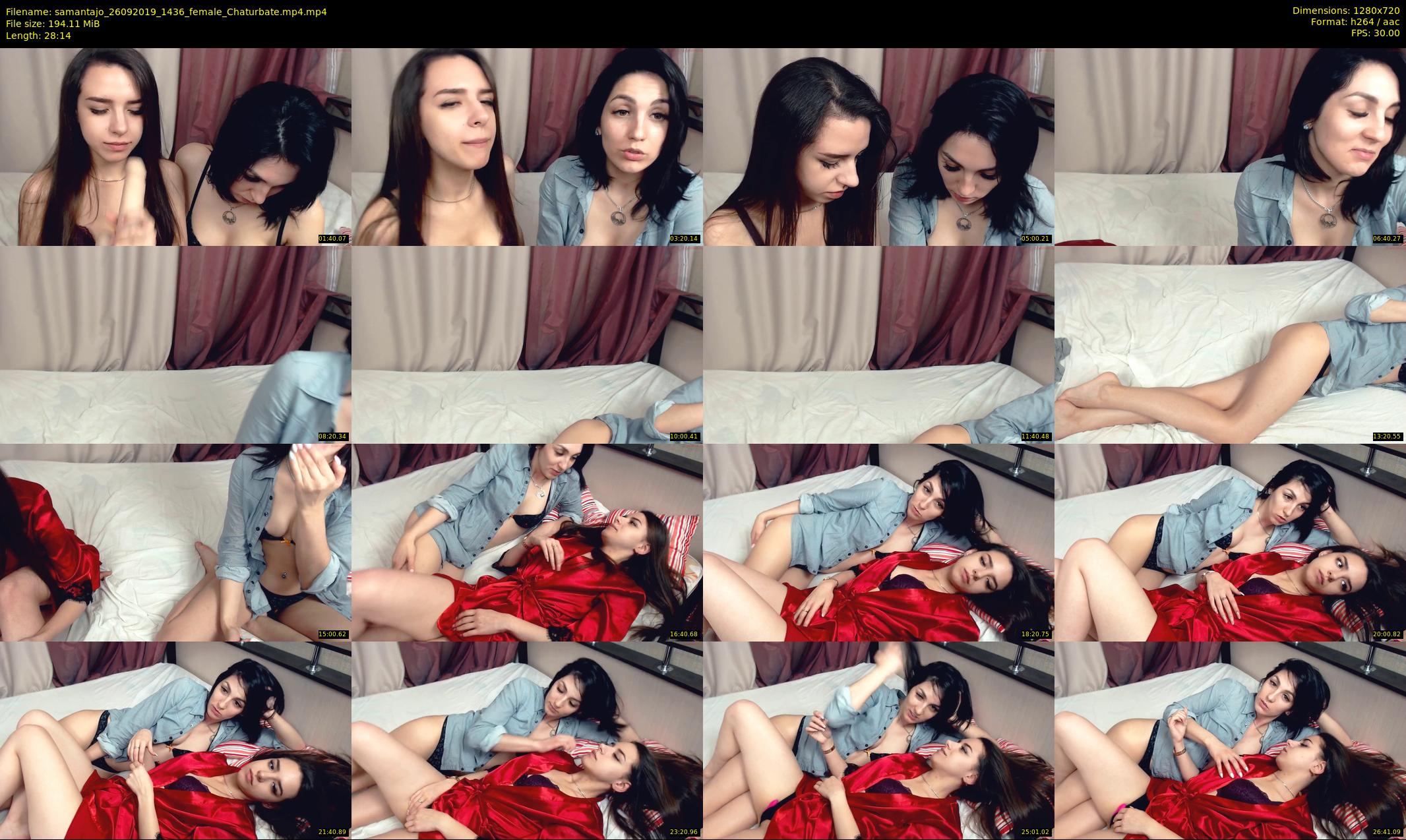 samantajo — 29 minute Chaturbate female cam show recording, 720p, Sep 26, 2019