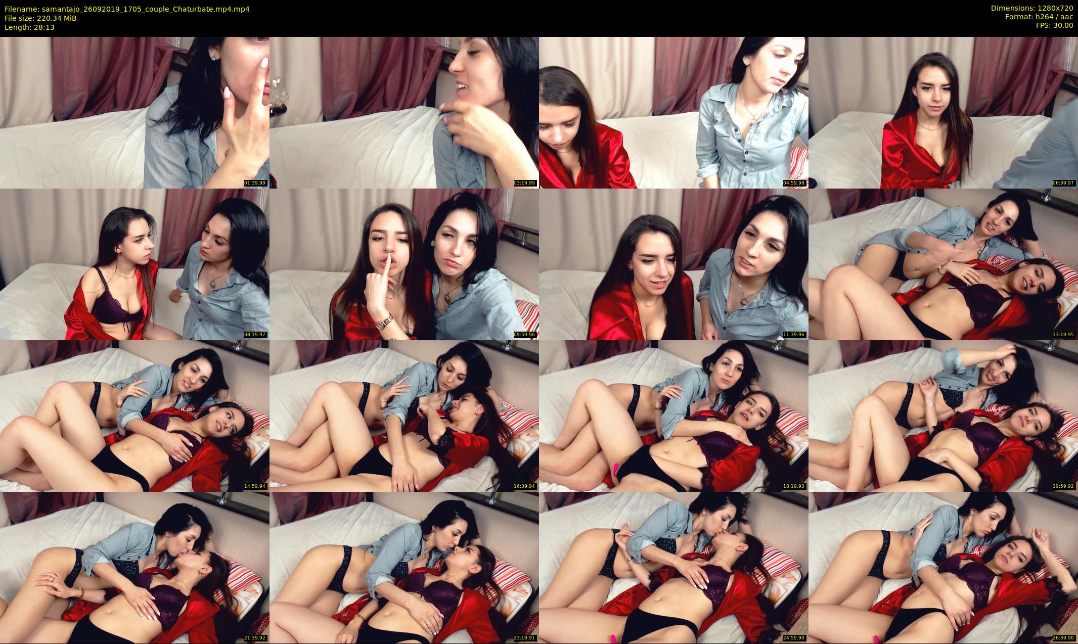 samantajo — 29 minute Chaturbate female cam show recording, 720p, Sep 26, 2019
