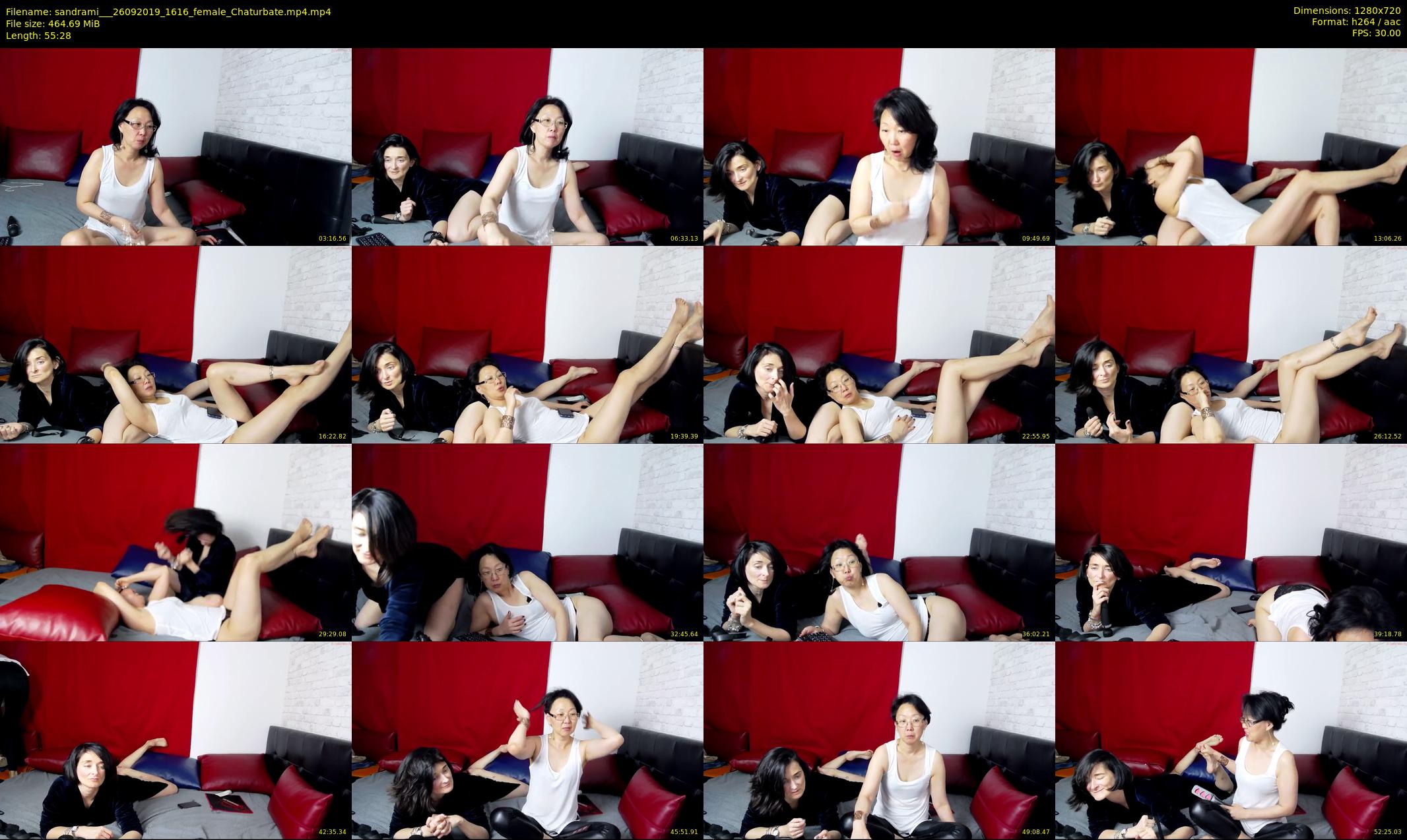 sandrami__ — 56 minute Chaturbate female cam show recording, 720p, Sep 26, 2019