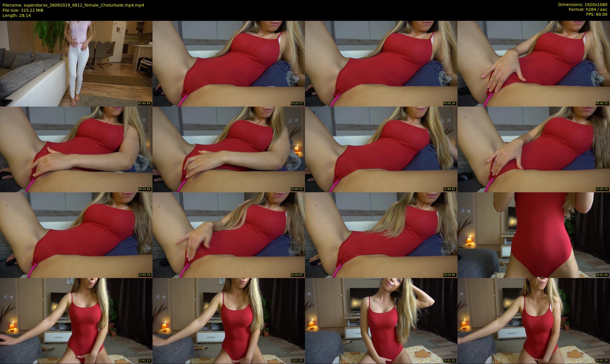 superstarxx — 29 minute Chaturbate female cam show recording, 1080p, Sep 26, 2019