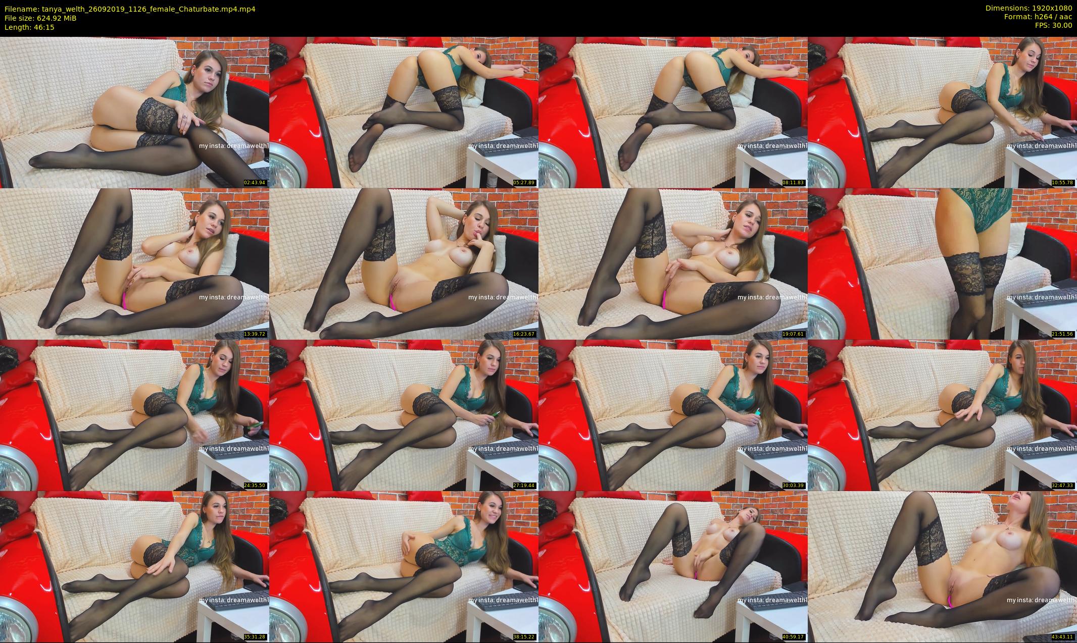 tanya_welth — 47 minute Chaturbate female cam show recording, 1080p, Sep 26, 2019