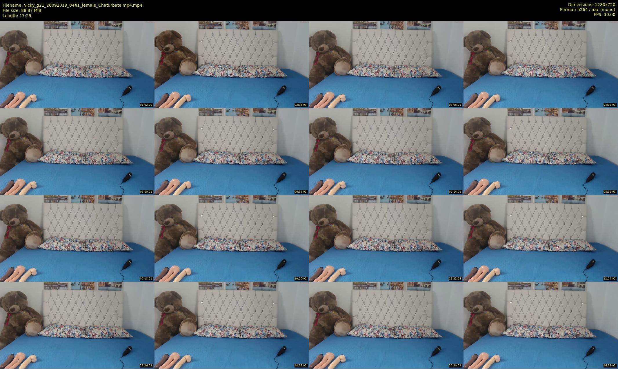 vicky_g21 — 18 minute Chaturbate female cam show recording, 720p, Sep 26, 2019