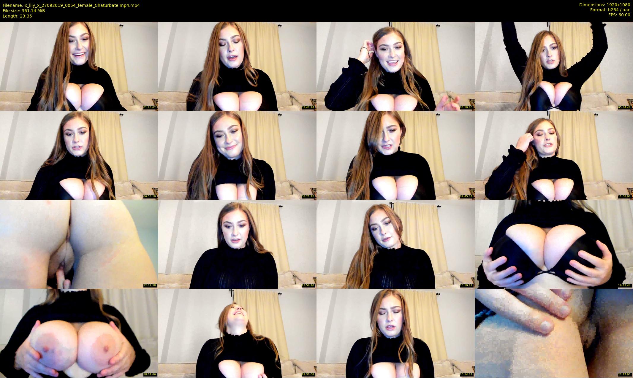 x_lily_x — 24 minute Chaturbate female cam show recording, 1080p, Sep 27, 2019