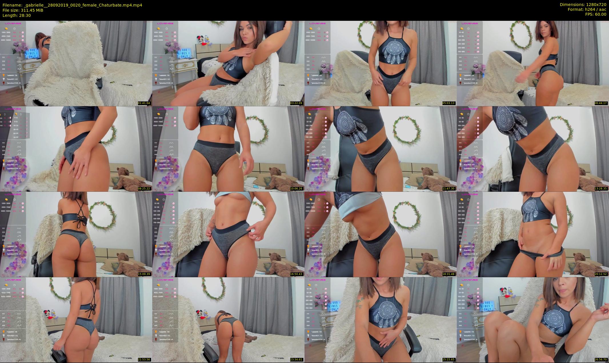 _gabrielle_ — 29 minute Chaturbate female cam show recording, 720p, Sep 28, 2019