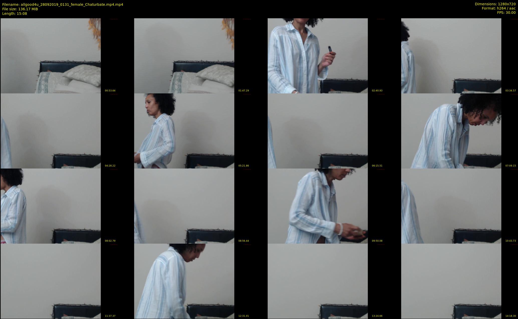 allgood4u — 16 minute Chaturbate couple cam show recording, 720p, Sep 28, 2019