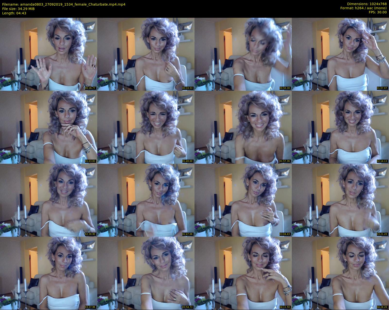 amanda0803 — 5 minute Chaturbate female cam show recording, 720p, Sep 27, 2019